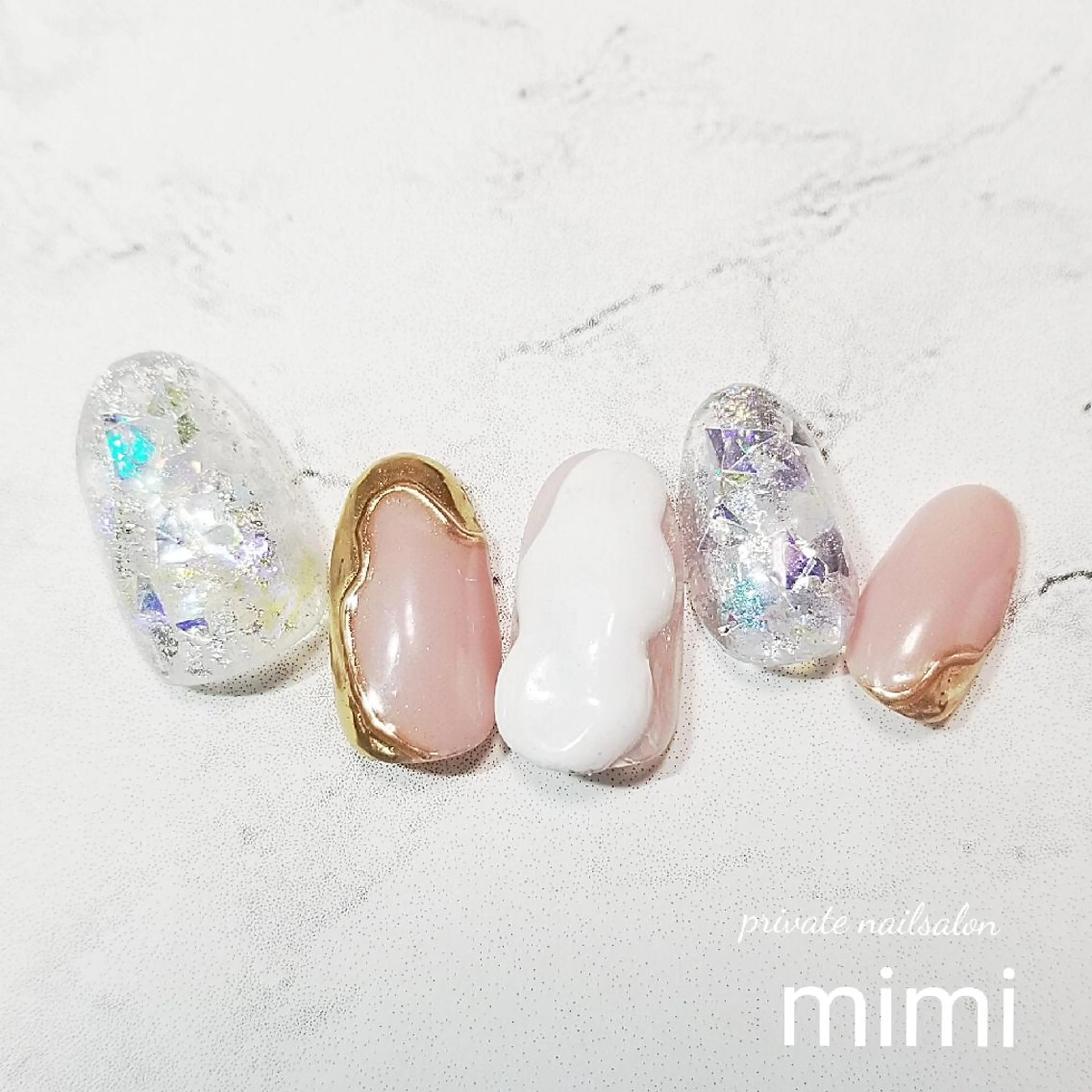 ネイル ニュアンスネイル 博多ネイル ｍｉｍｉのネイルデザイン