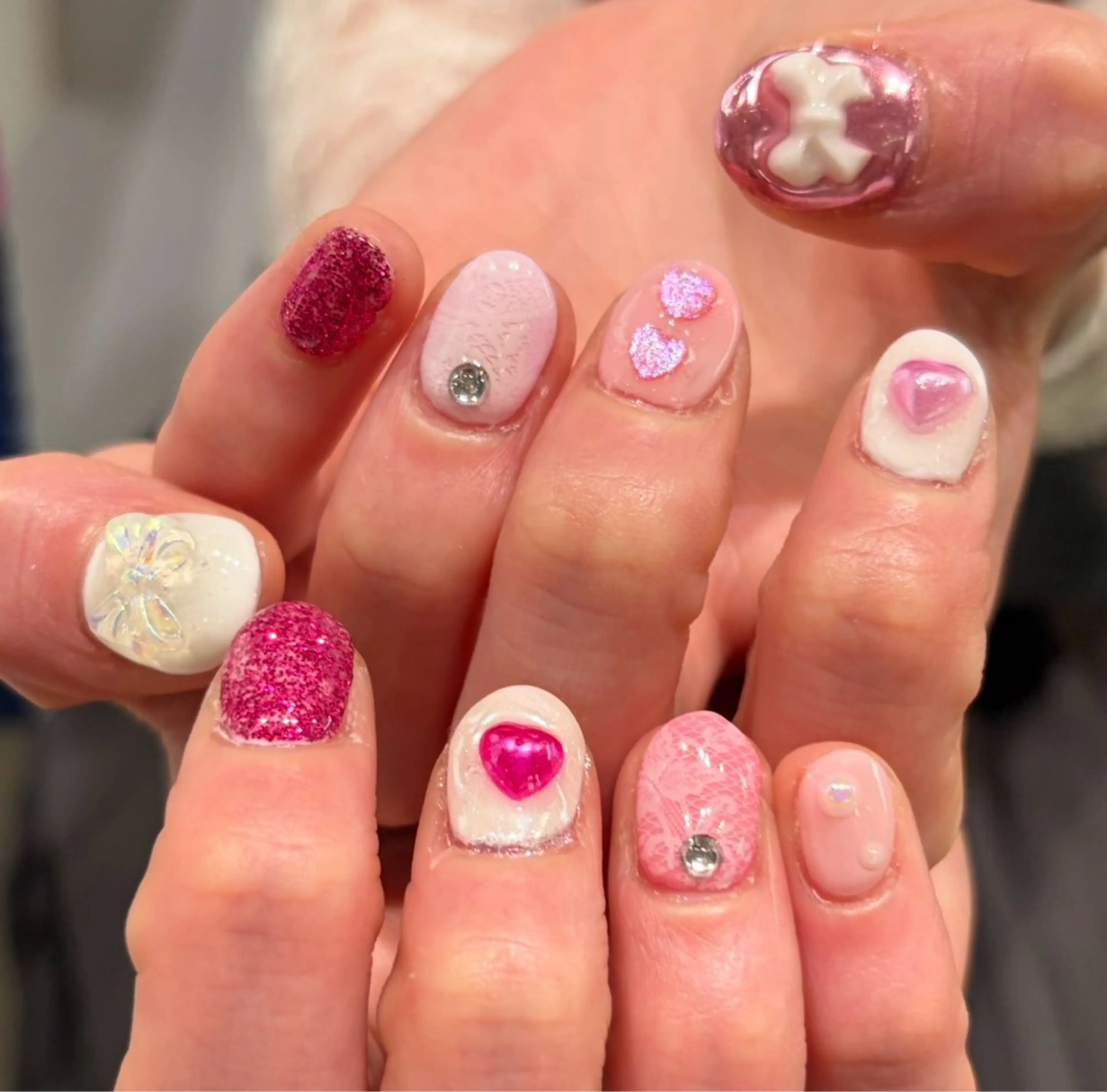 ネイル ハンドネイル 透明感カラー/ ネイル💅まりなのヘアスタイル