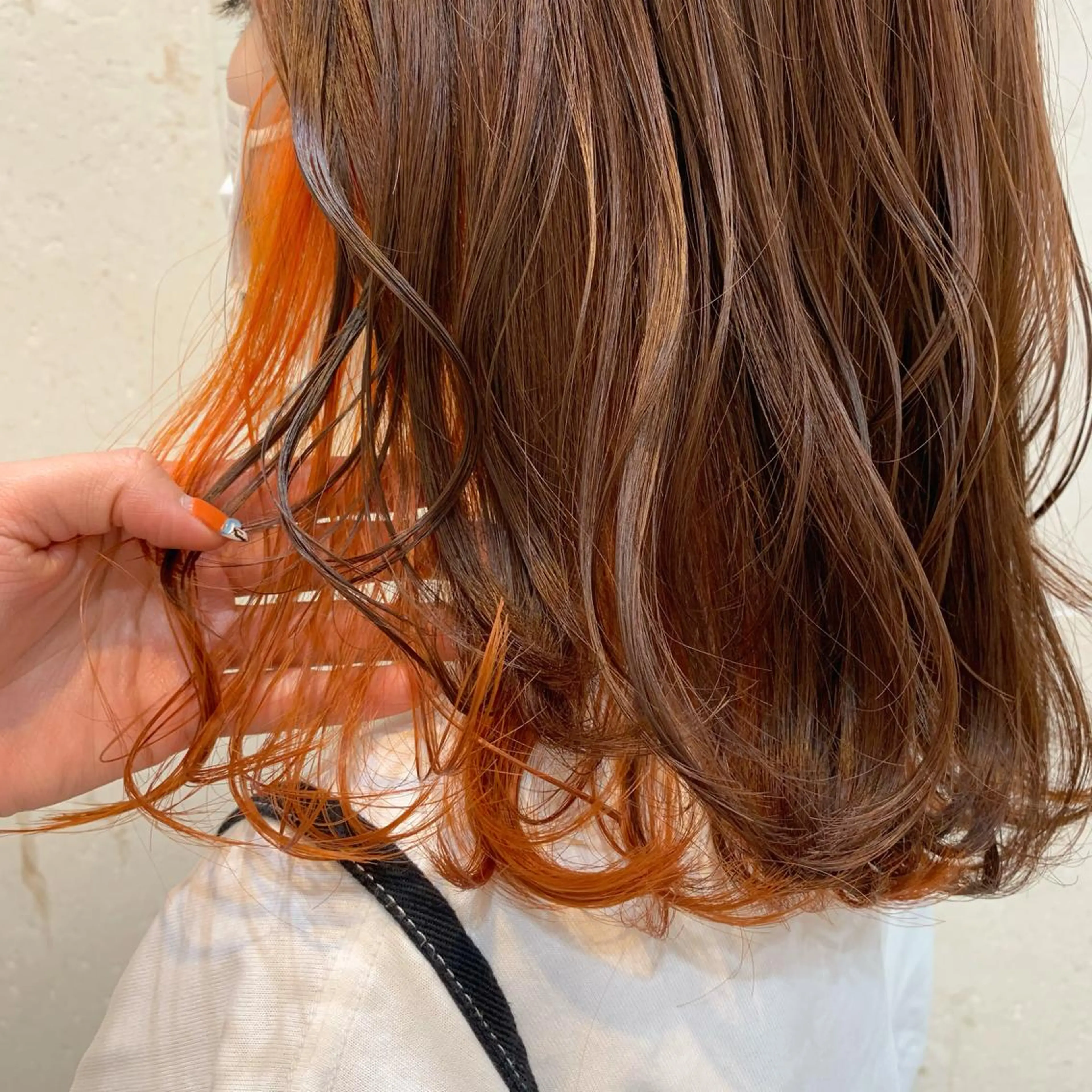 ミディアム カラー 💘カラー人気Ｎｏ. １💘SAYAのヘアスタイル