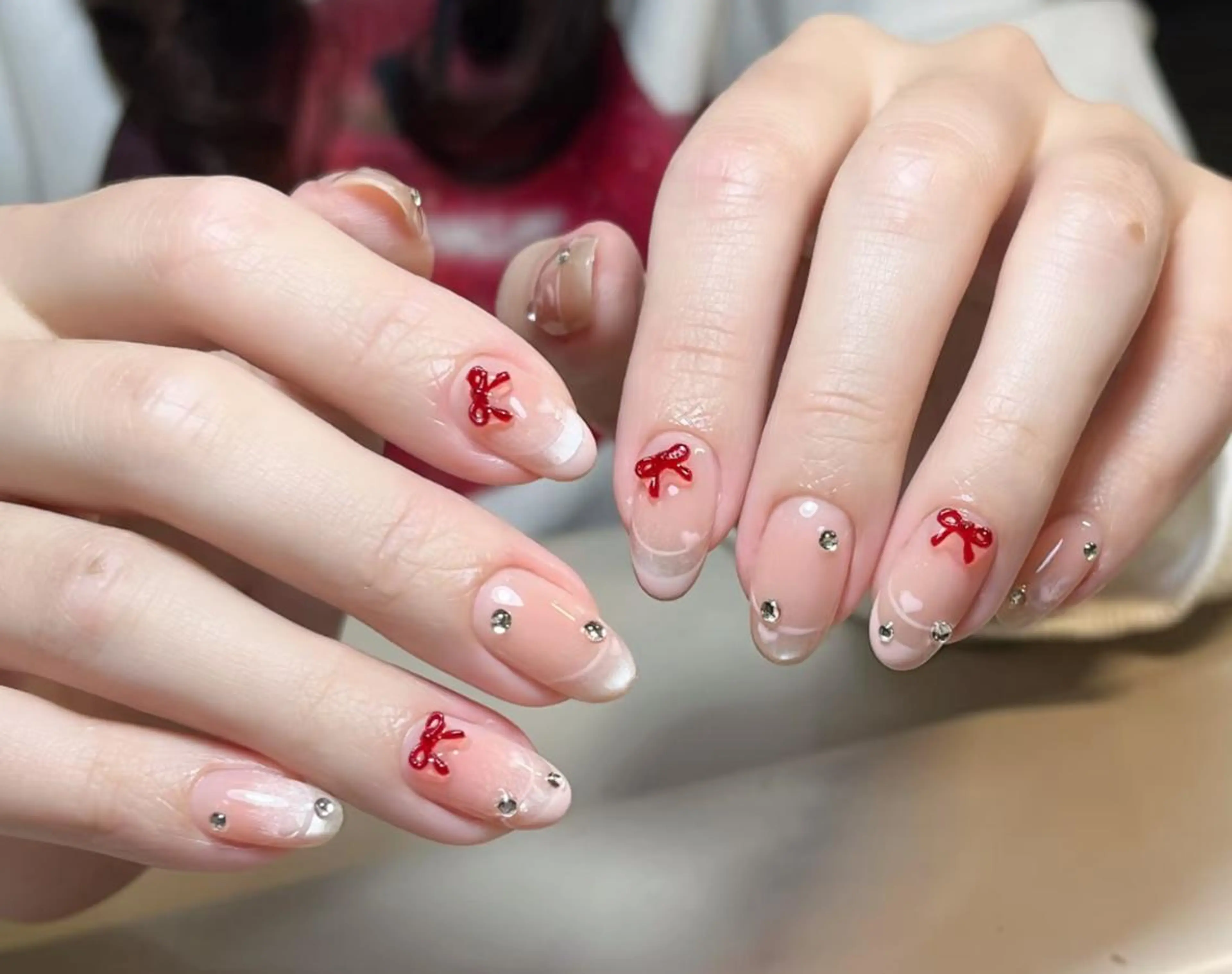 ネイル ハンドネイル ハンドケア 🍑 momo_nailのネイルデザイン