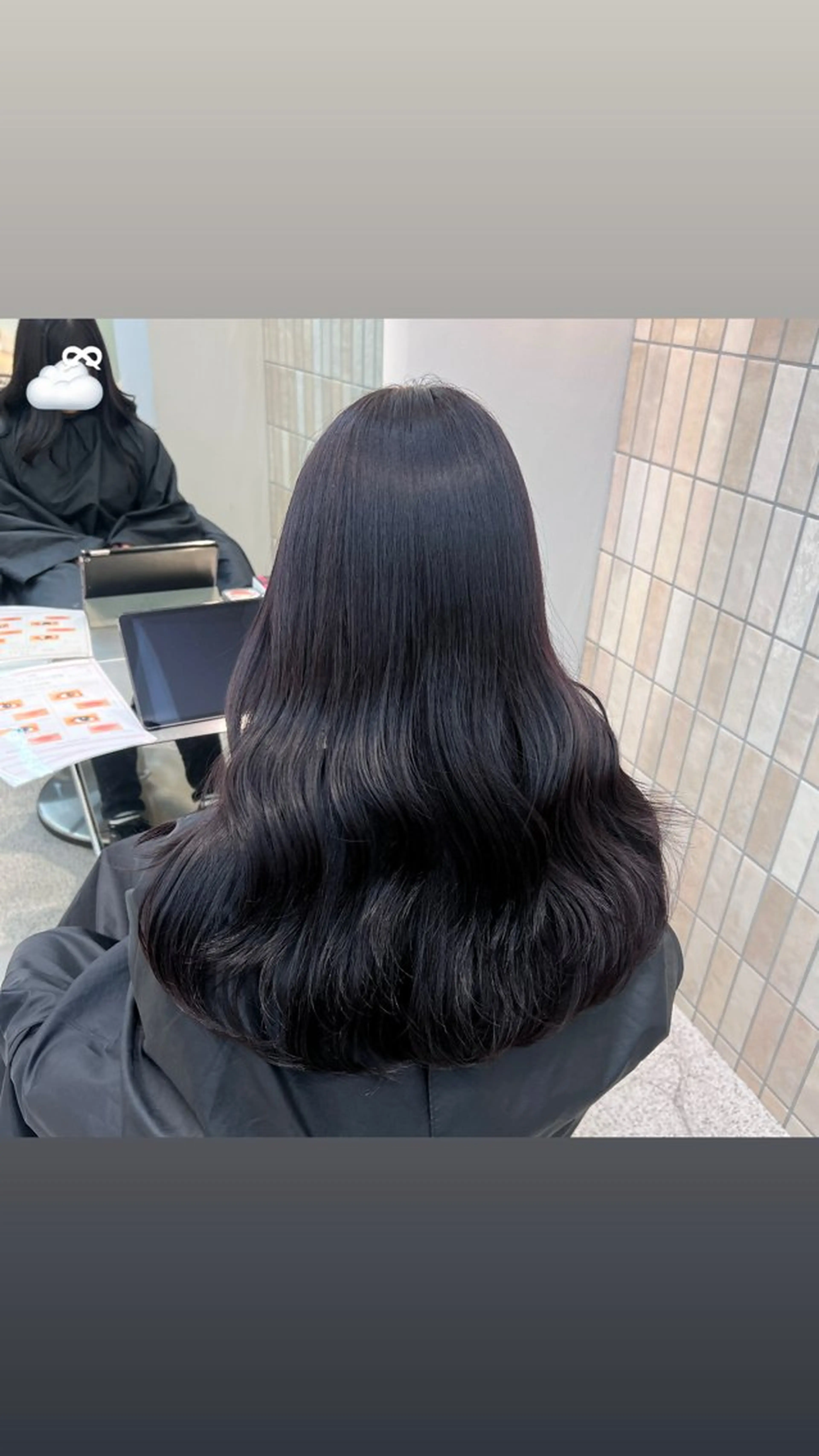 セミロング カラー カット ヘアカラー トリートメント YUIKA☆髪質改善 小顔ｶｯﾄ艶ｶﾗｰのヘアスタイル