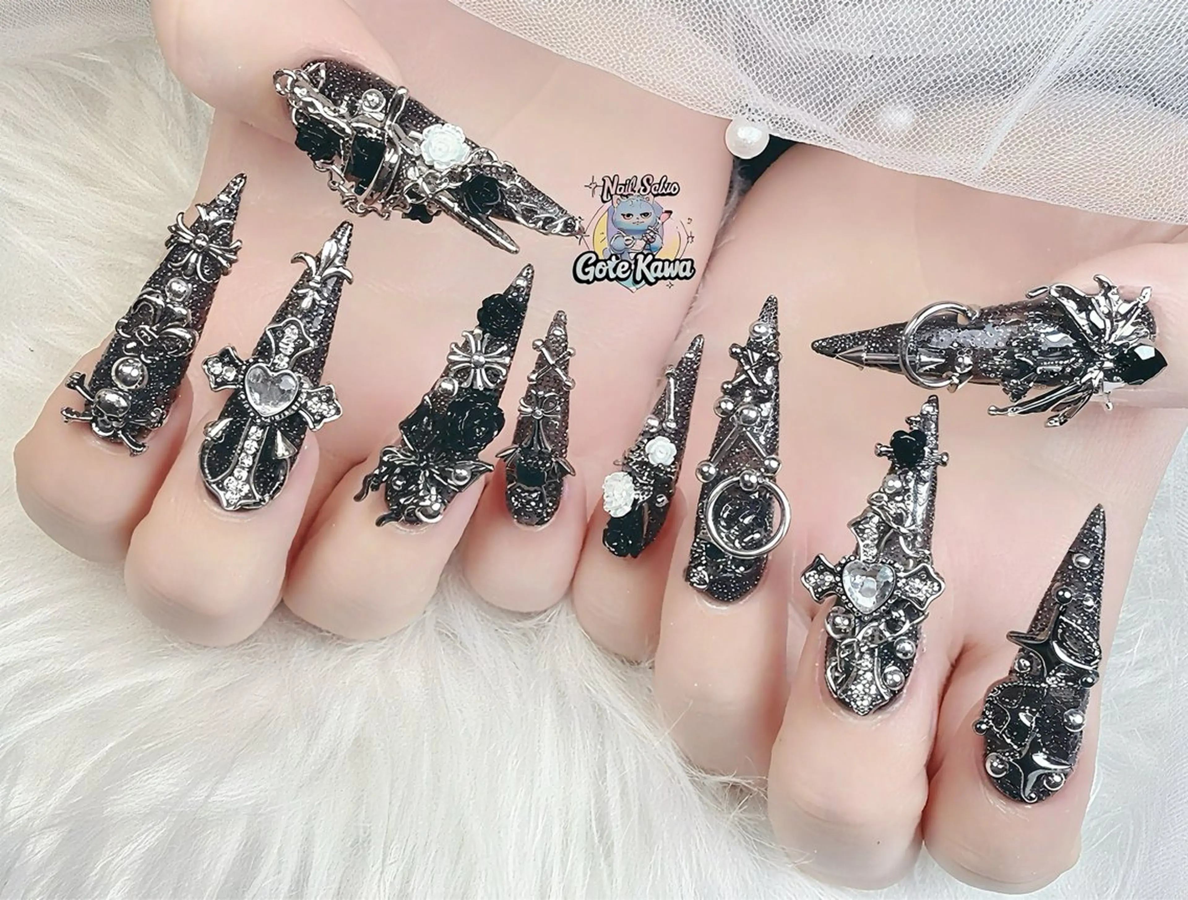 ネイル ハンドネイル ハンドケア Gote Kawa nail salonのネイルデザイン