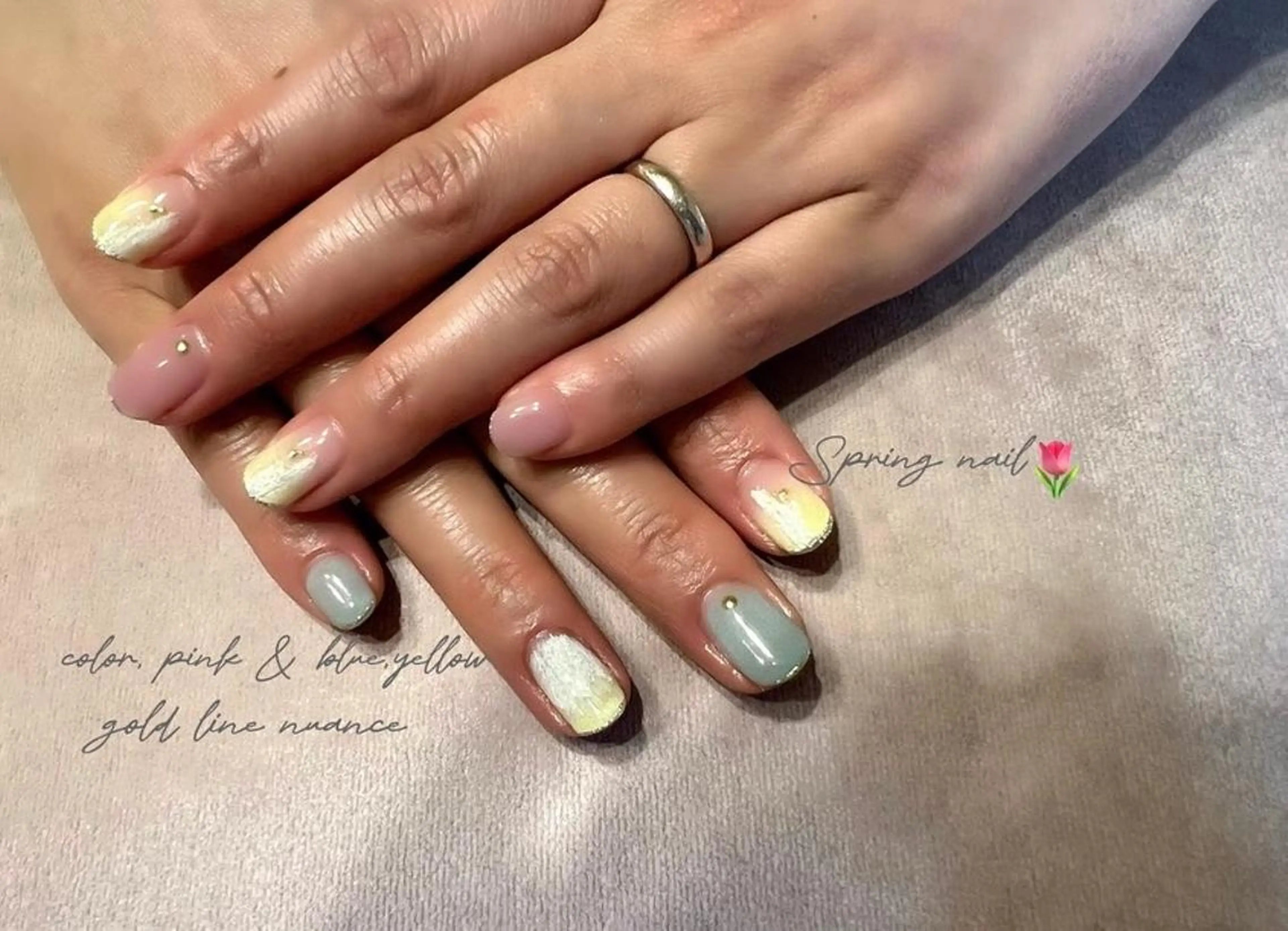ネイル 🫧Lua.nail 🍒emuのネイルデザイン
