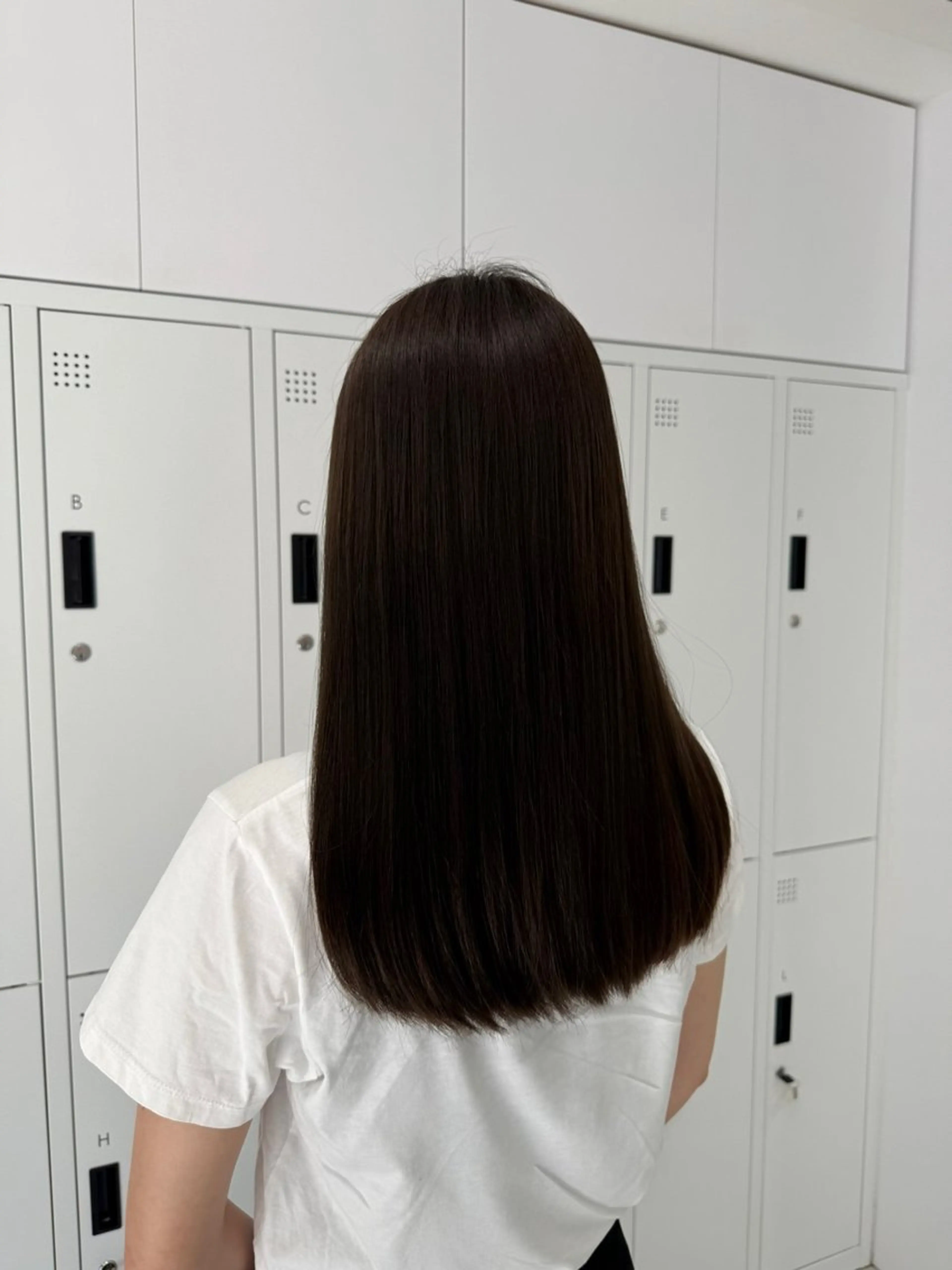 ロング カット ヘアカラー トリートメント ヘアセット やま/トレンドカラー /カットのヘアスタイル