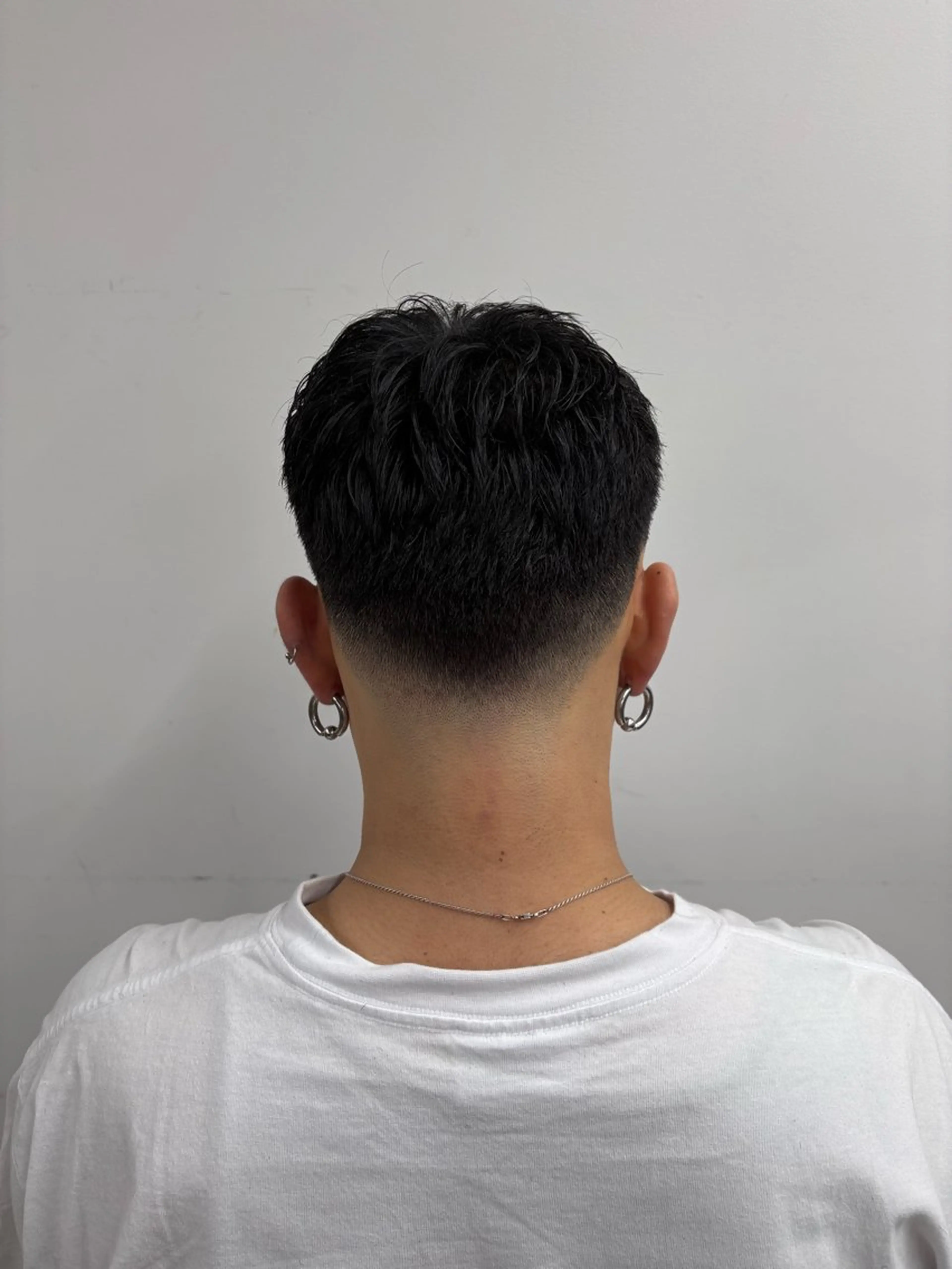 ショート メンズ フェードカット スキンフェード MEN'S 限定 / 杉田 星成のヘアスタイル