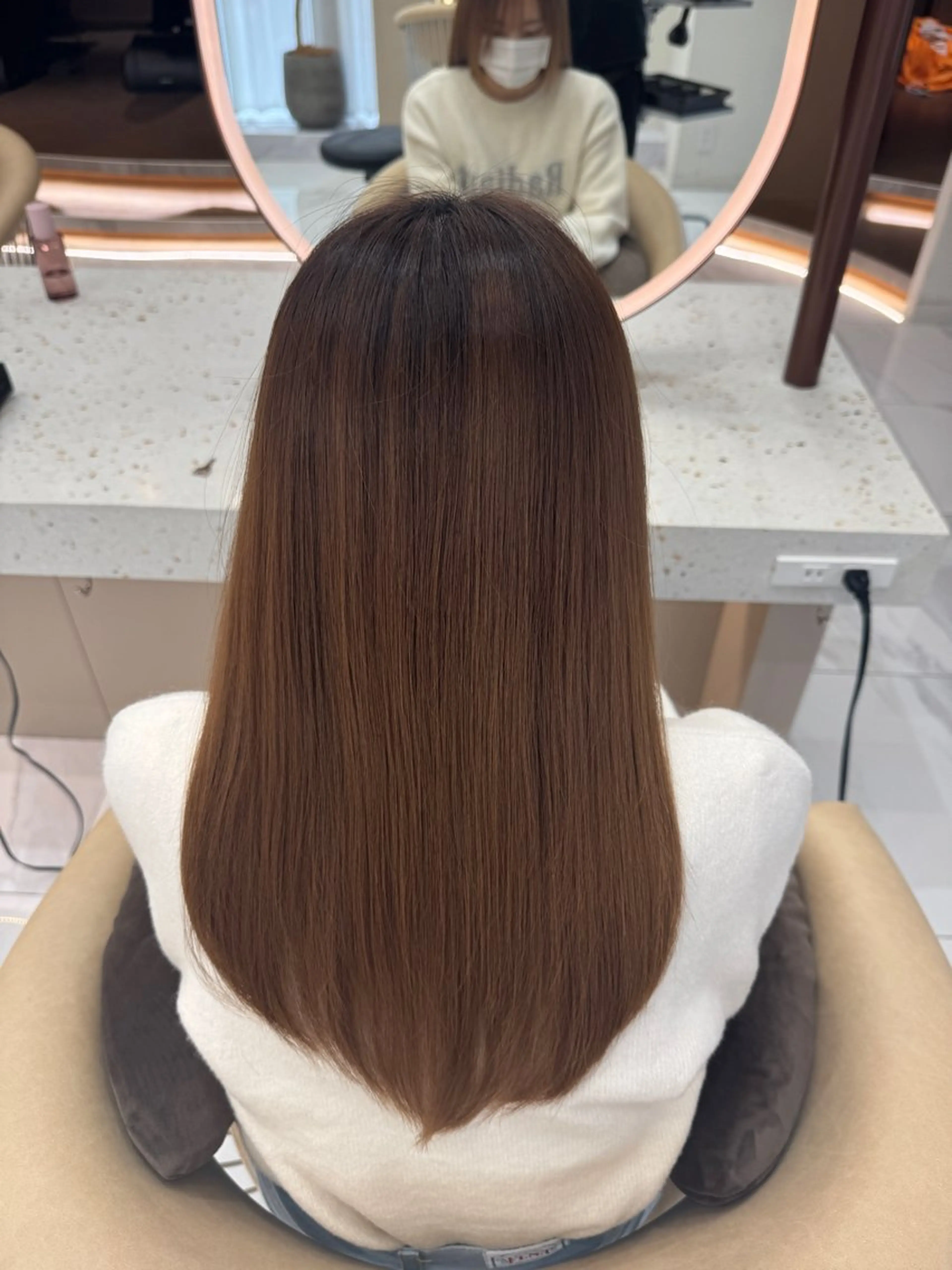 ロング 髪質改善 ヘアカラー 斎藤 悠人のヘアスタイル