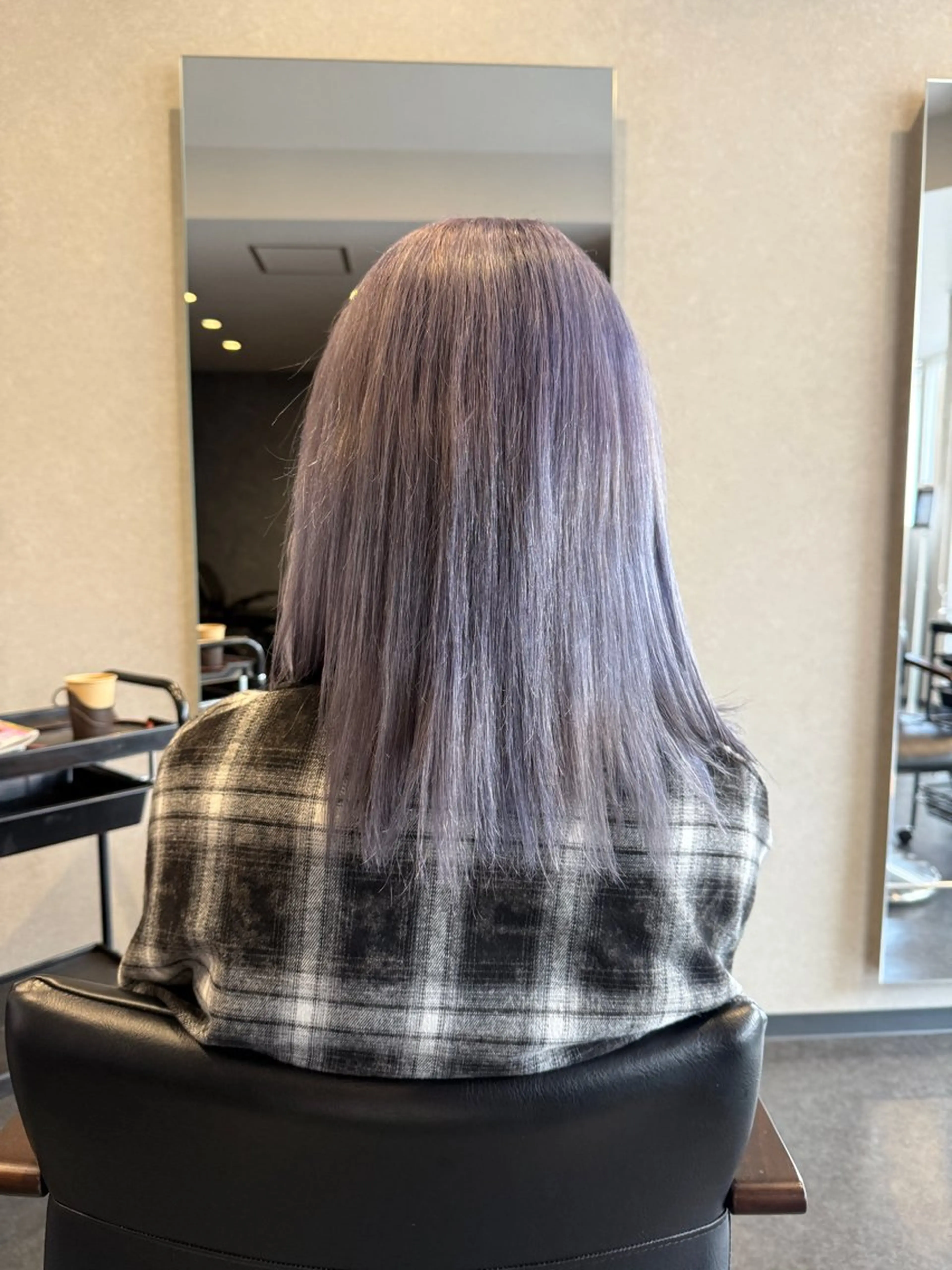 ミディアム 髪質改善⚡️カラー 🍀武久 誠🍀のヘアスタイル