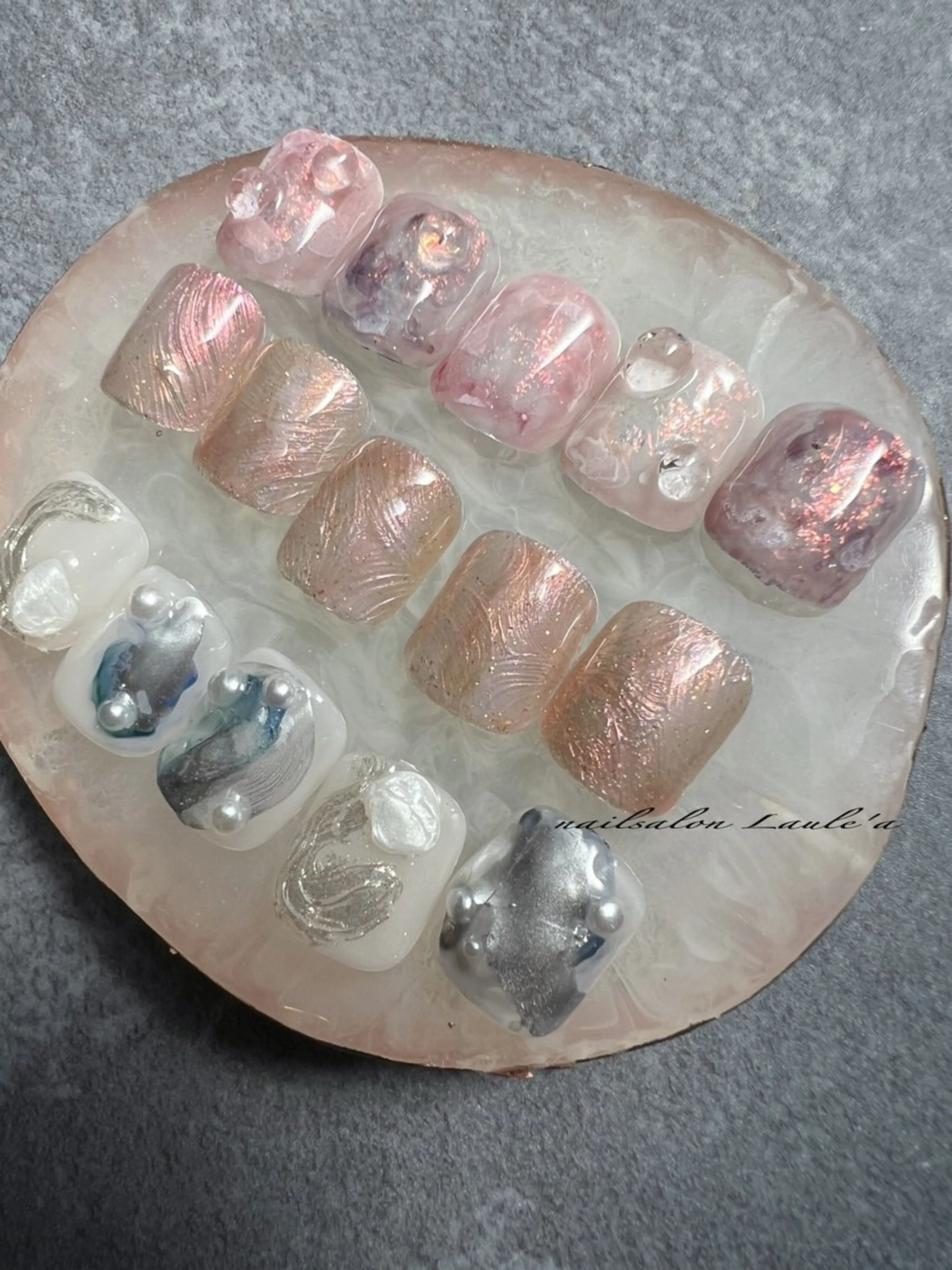 ネイル アートネイル ハンドネイル nailsalon Laule'aのネイルデザイン