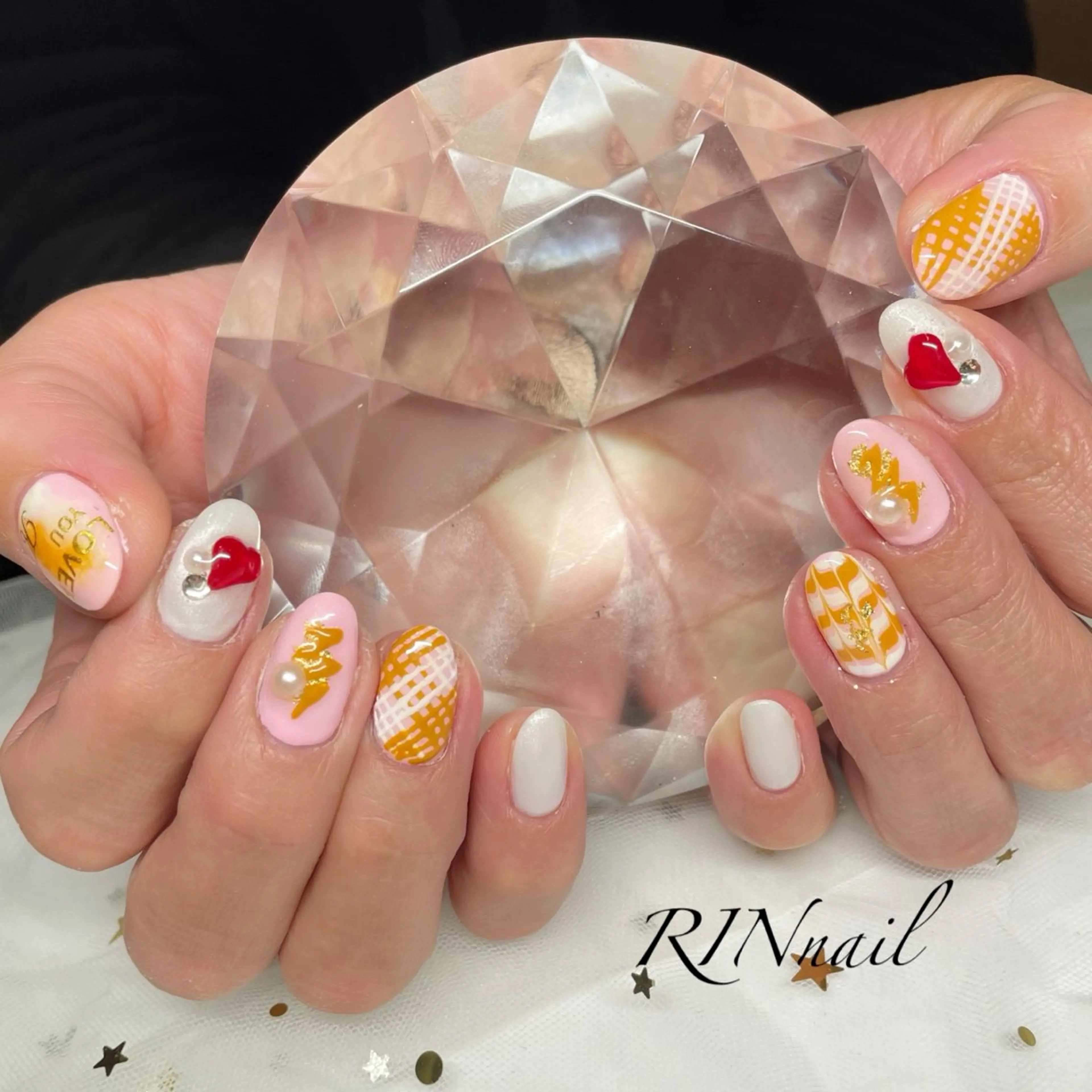 ネイル ハンドネイル ハンドケア RIN HOMEnailのネイルデザイン