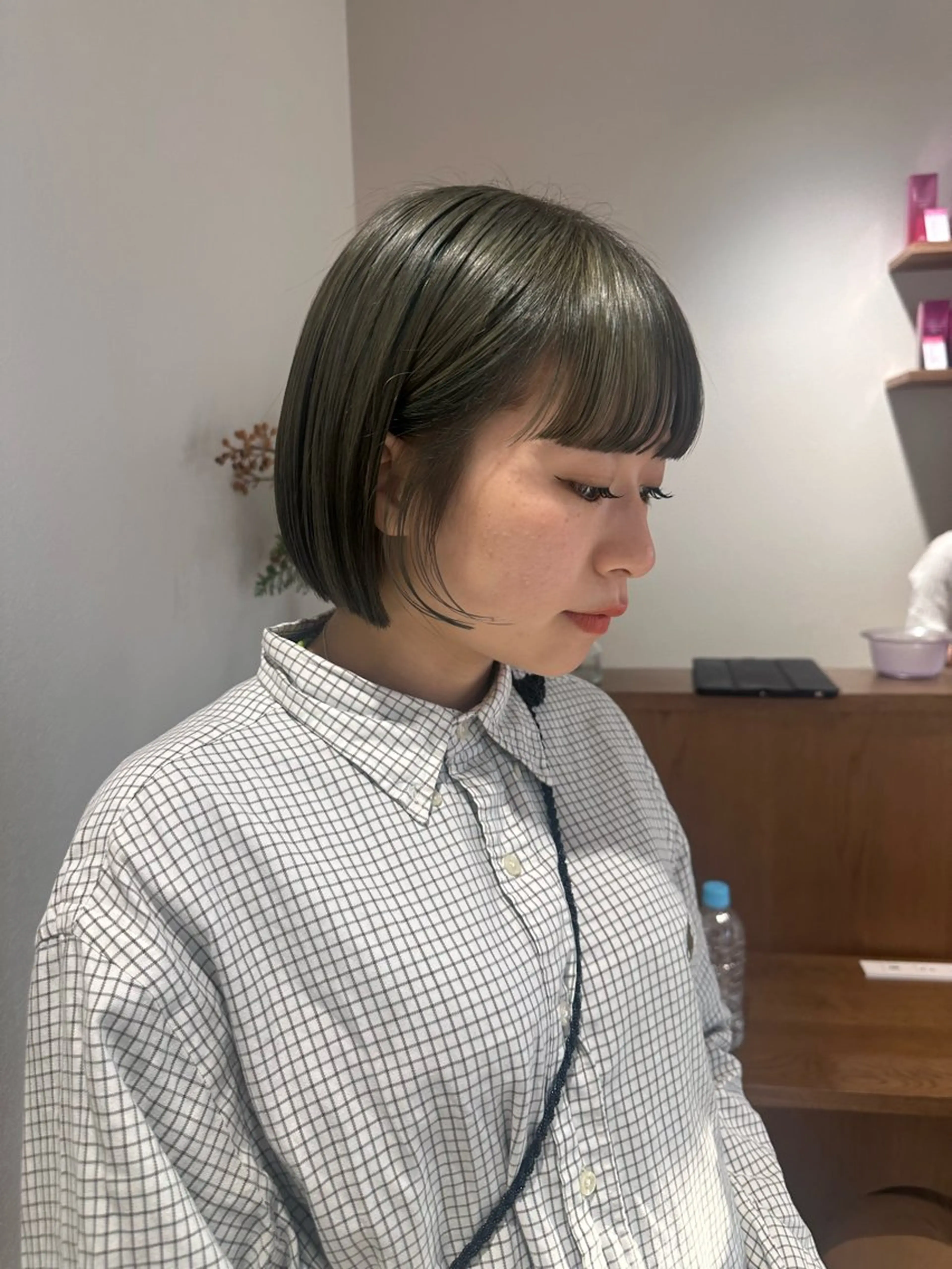 ショート カラー ヘアカラー トリートメント Liru:smart salon/茅ヶ崎のヘアスタイル