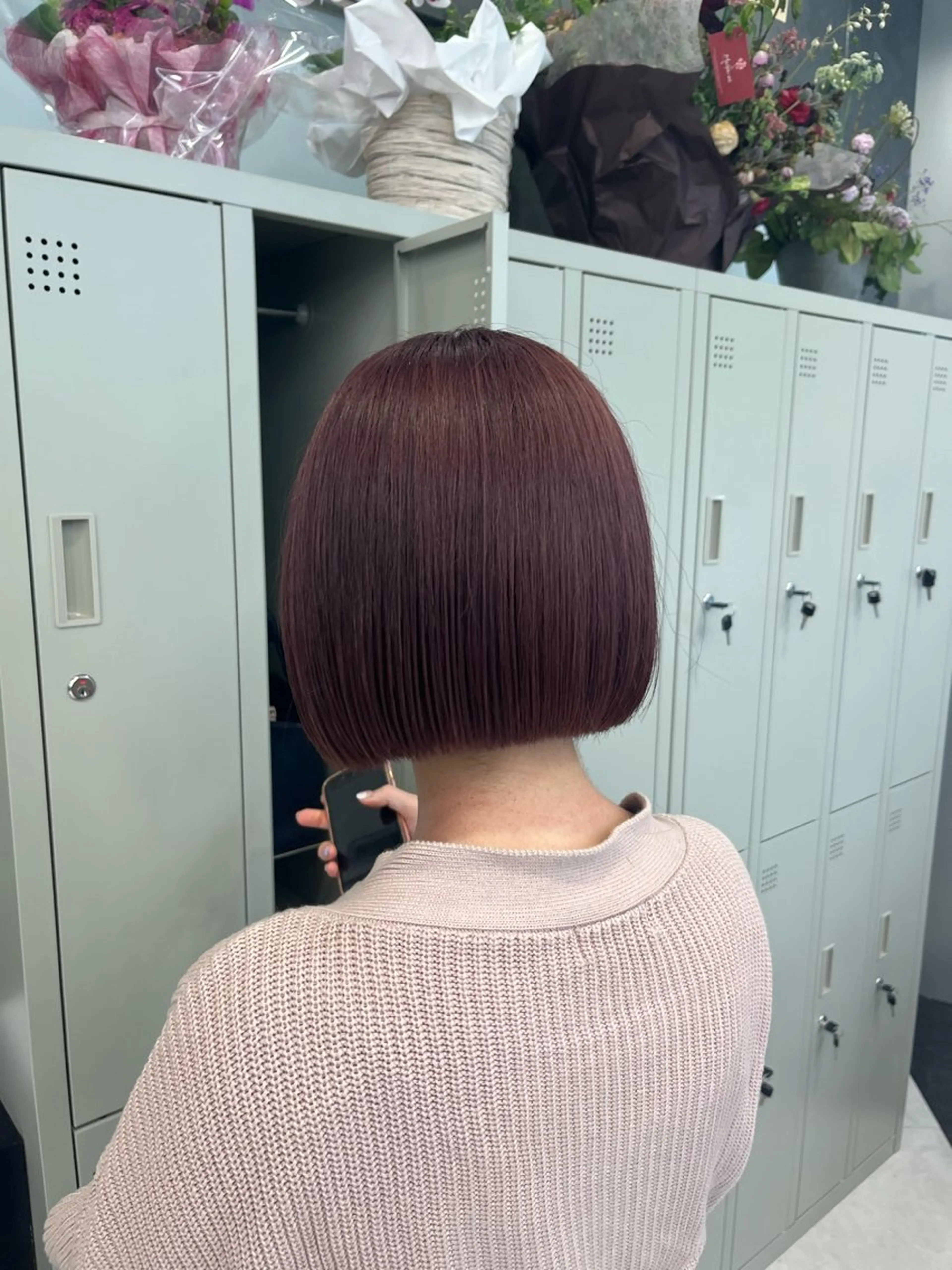 ショート カラー ブリーチ ハイトーンカラー 韓国風ヘア ヘアカラー トリートメント ヘアセット 韓国ヘア🖤/透明感 shihoのヘアスタイル