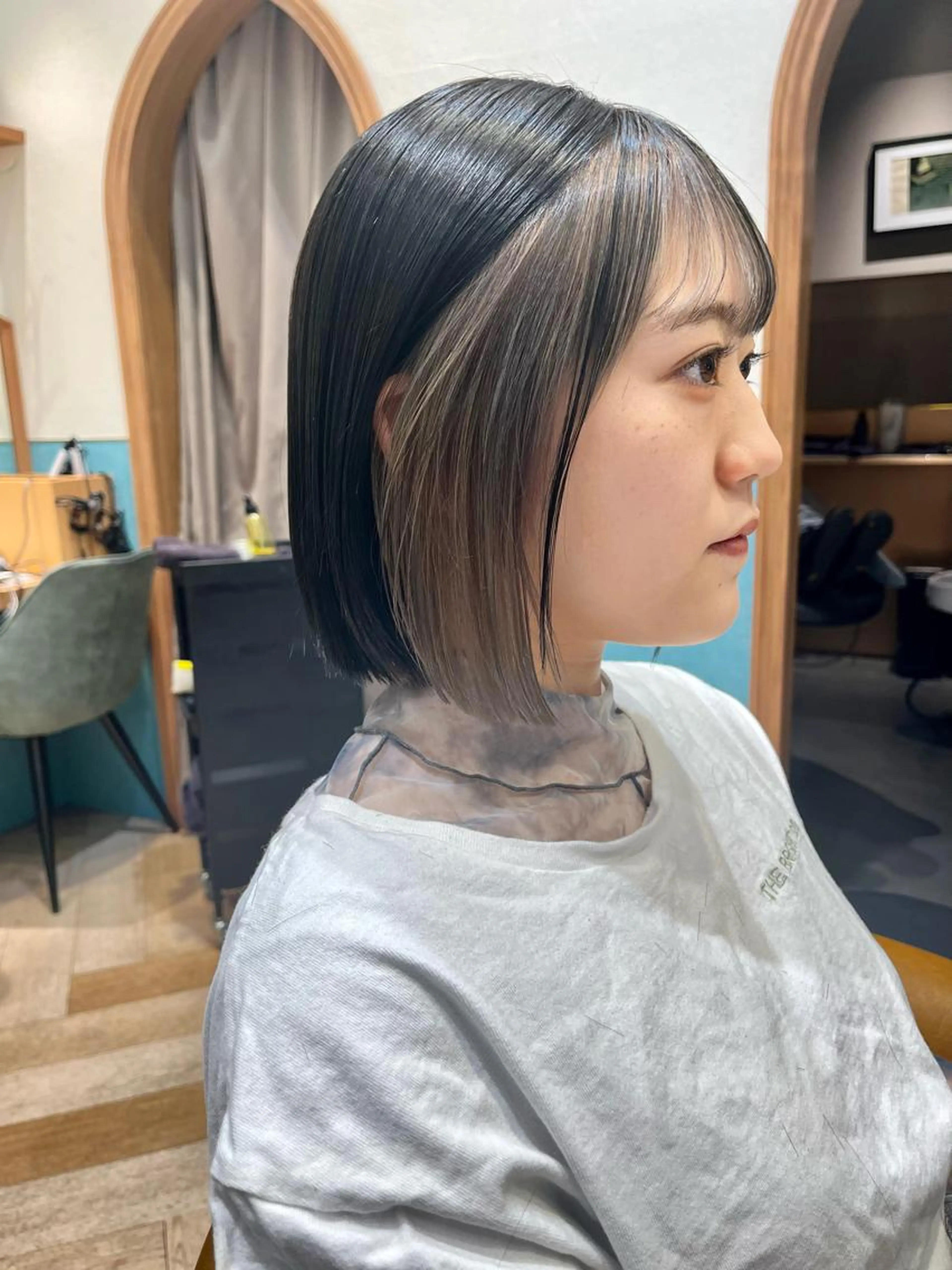 ♦️予約数NO.1♦️カット&インナーカラー(ブリーチ)&フルカラー&トリートメント【前髪インナーカラーも変更可能】の写真