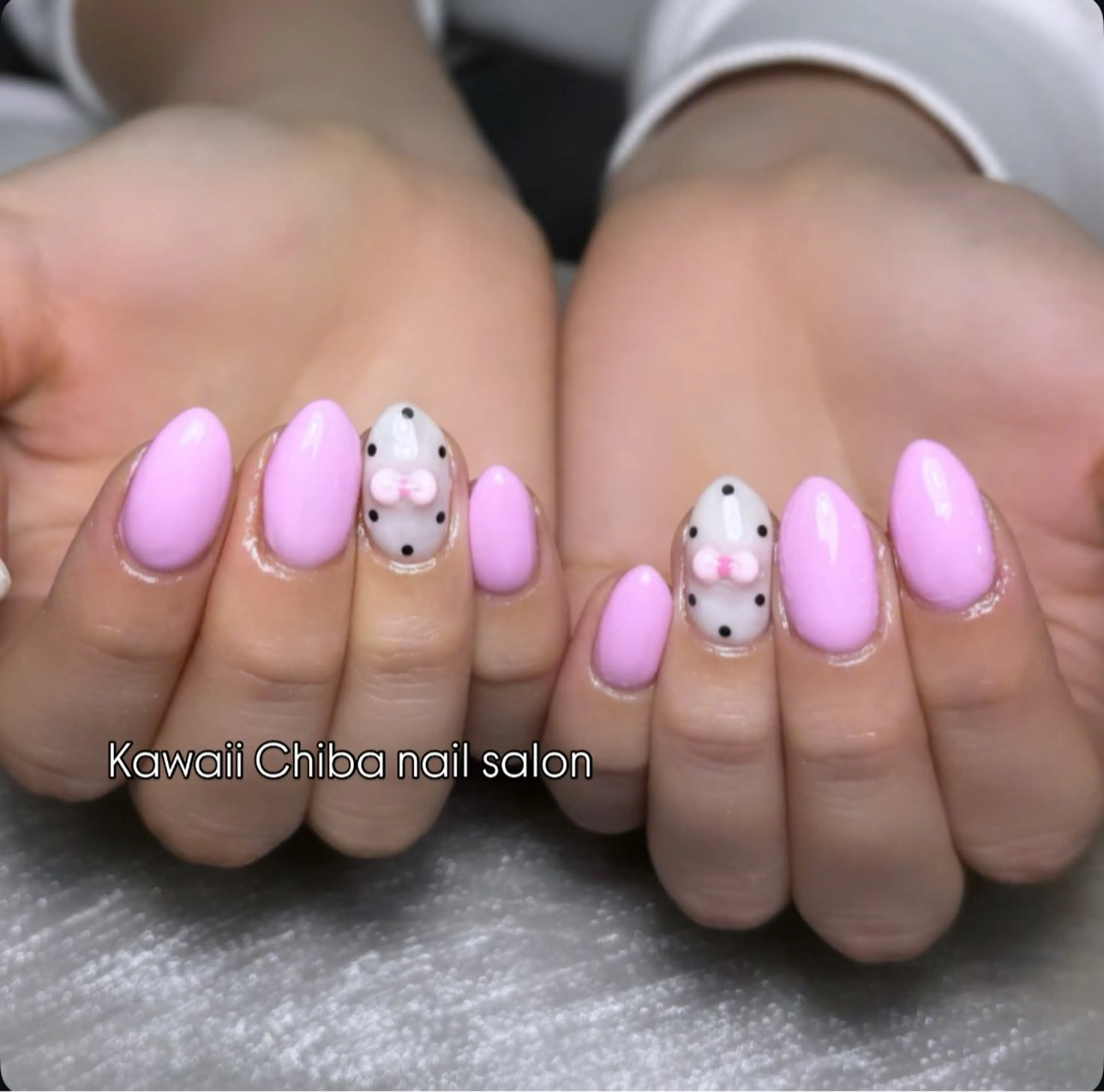 ネイル チークネイル 桜ネイル 長さ出し フラワーネイル フレンチネイル Kawaii Chiba nailのネイルデザイン
