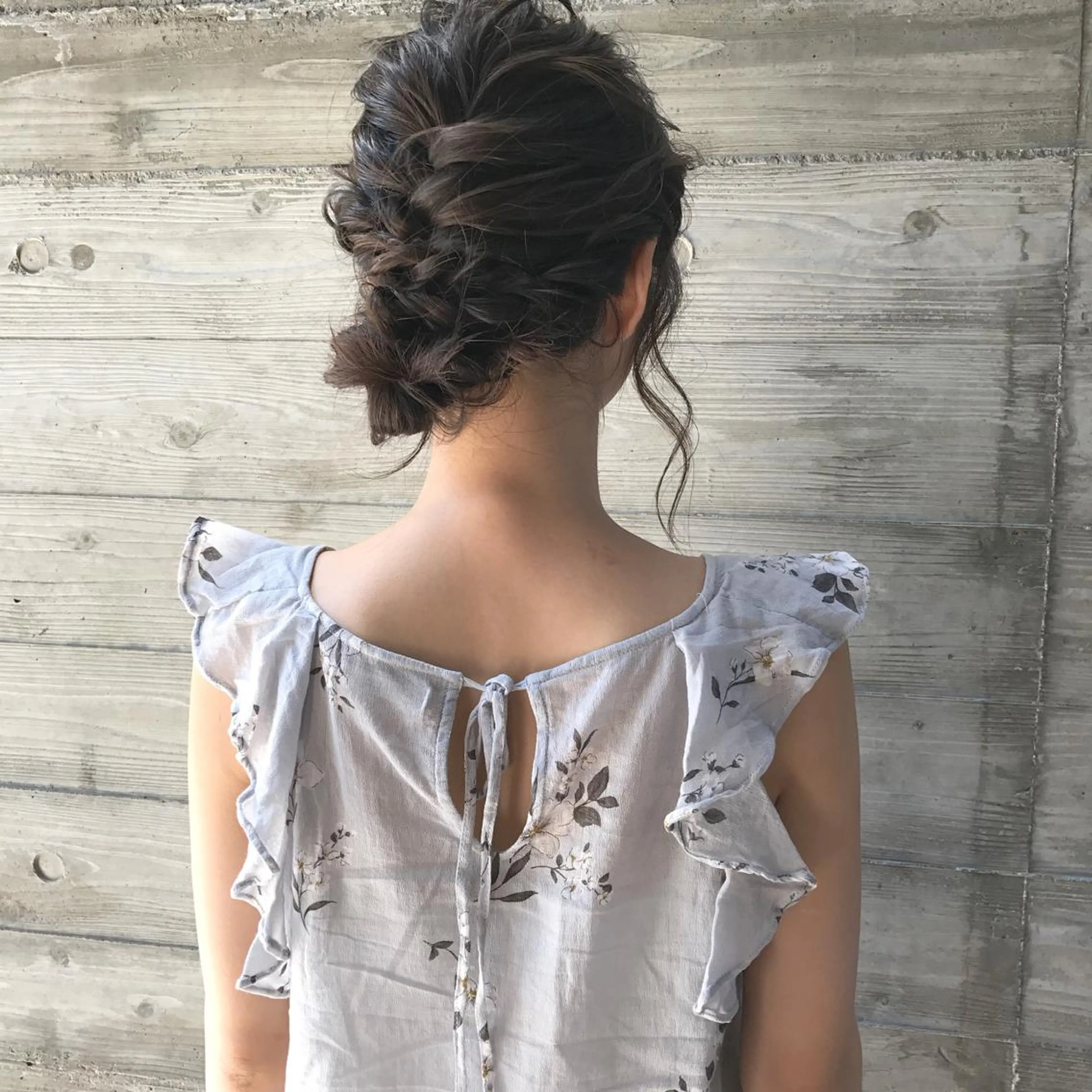 ヘアアレンジ クニモトハルナ ボブ/柔らかカラーのヘアスタイル