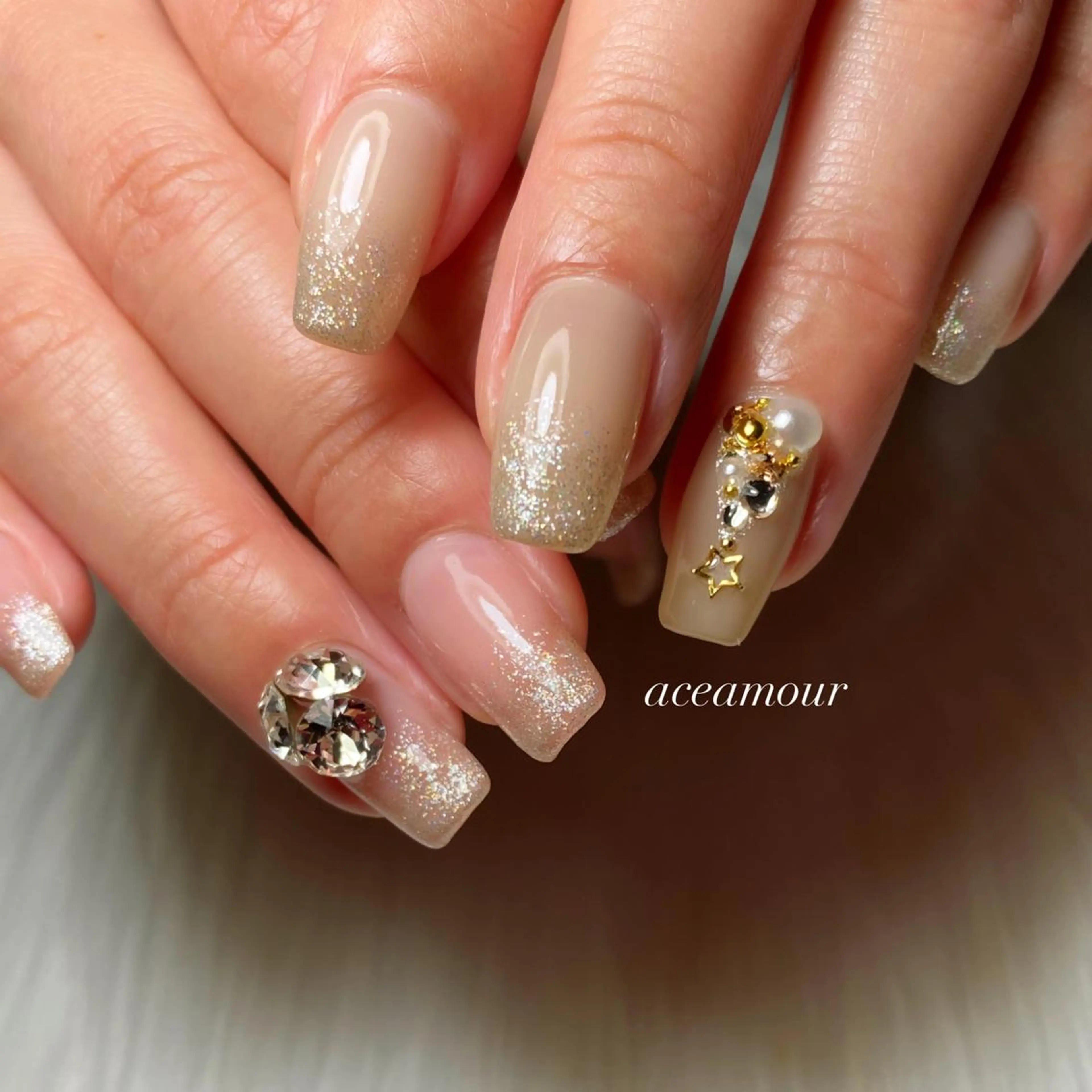 ネイル ネイル/耳つぼ /新ホワイトニングのネイルデザイン