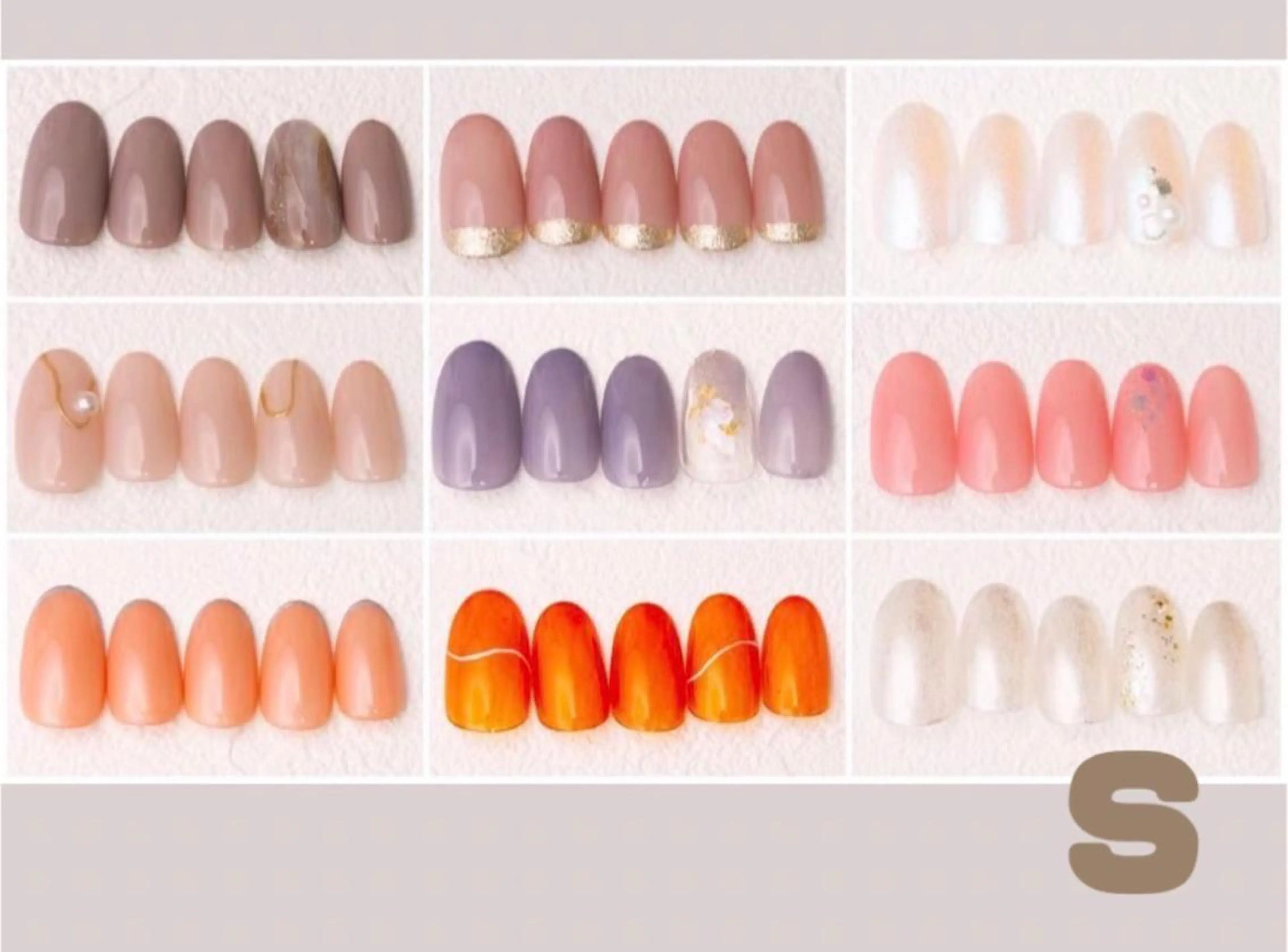 ネイル シンプルネイル クレアラルーチェ 広島店のネイルデザイン