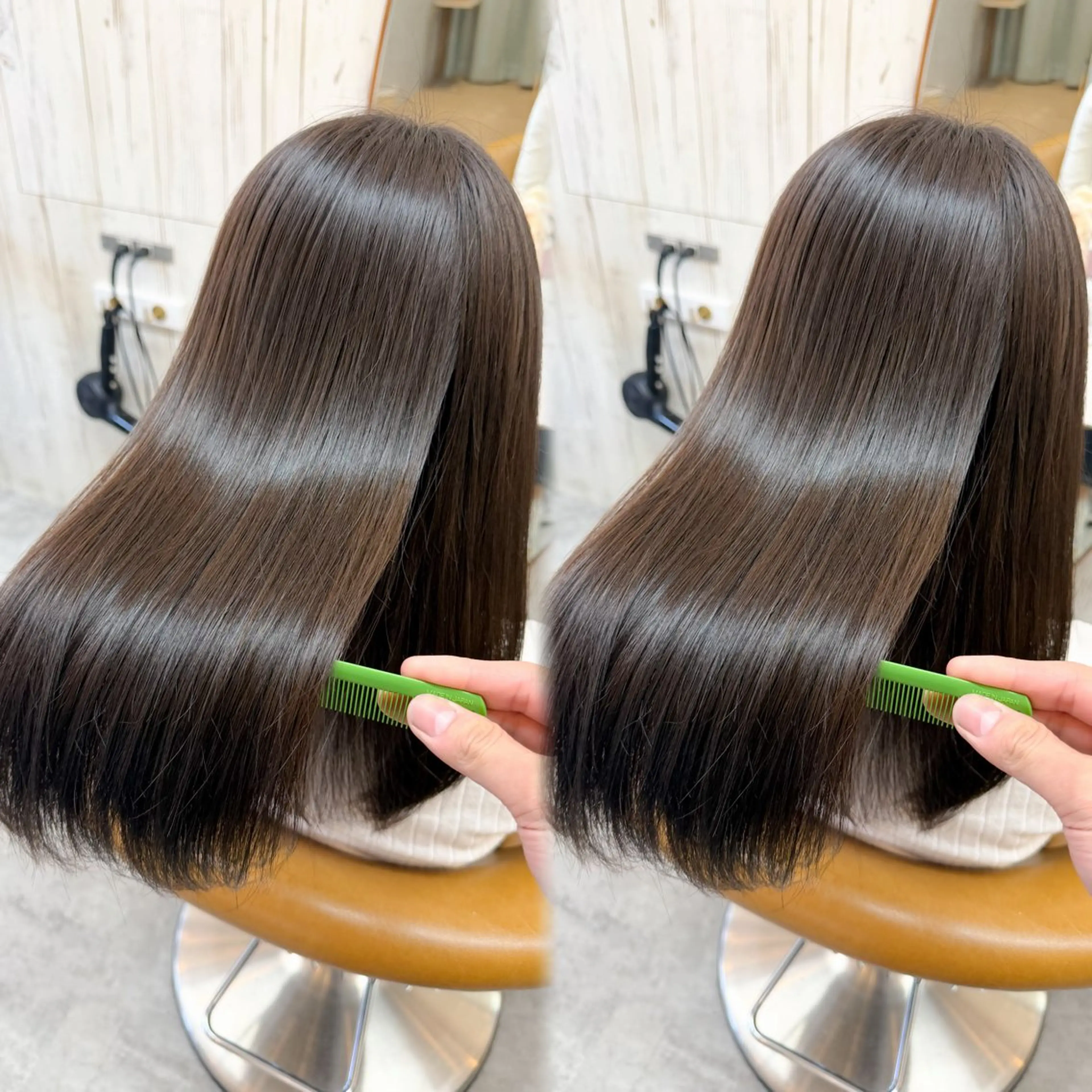 ロング カラー ショートボブ ハイライトカラー ボブ くびれヘア 顔周りカット カット ヘアカラー 縮毛矯正 トリートメント 巻ける縮毛矯正✨ ボブ/ショートともきのヘアスタイル