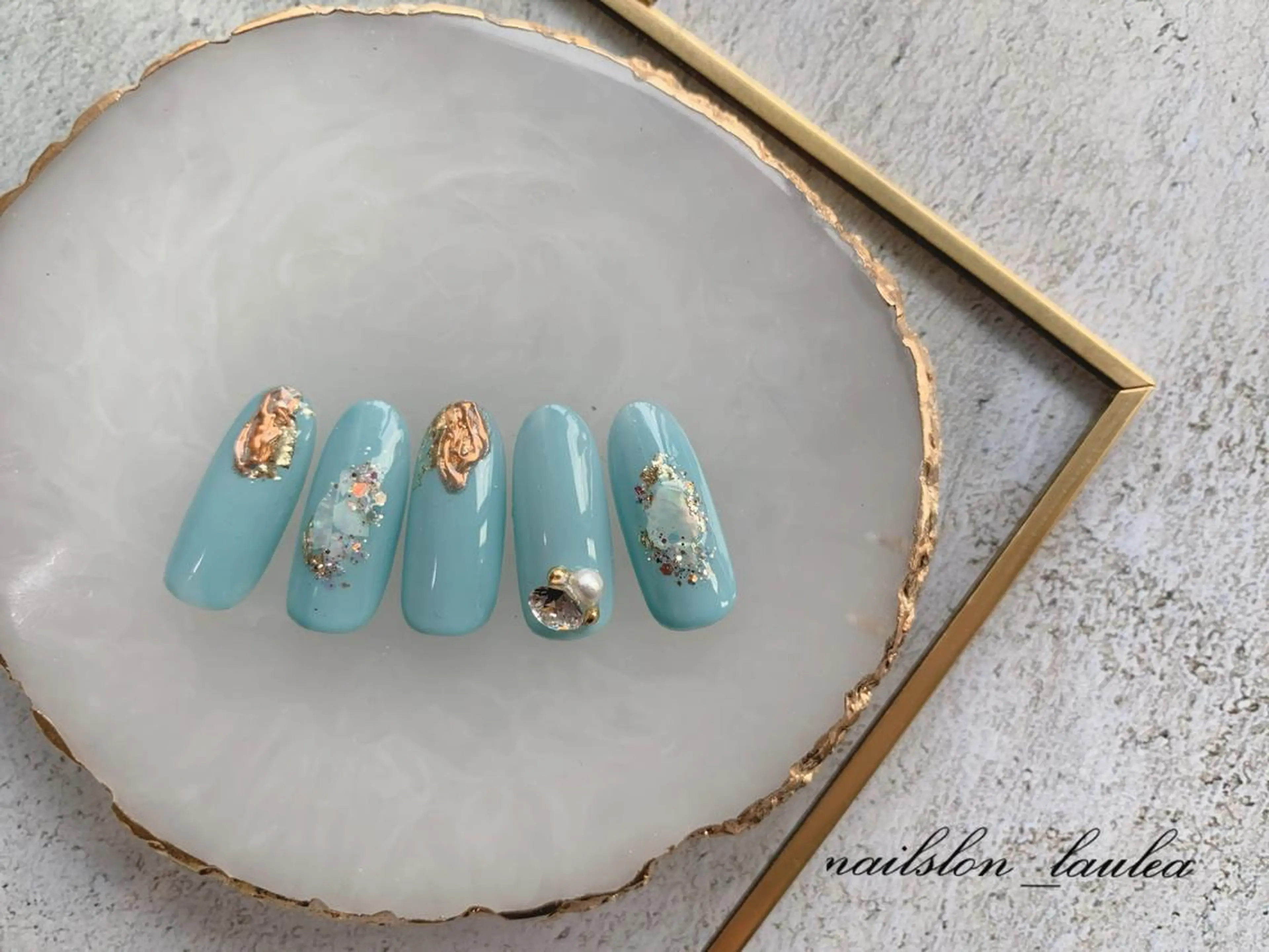 ネイル ハンドネイル nail salon Lauleaのネイルデザイン