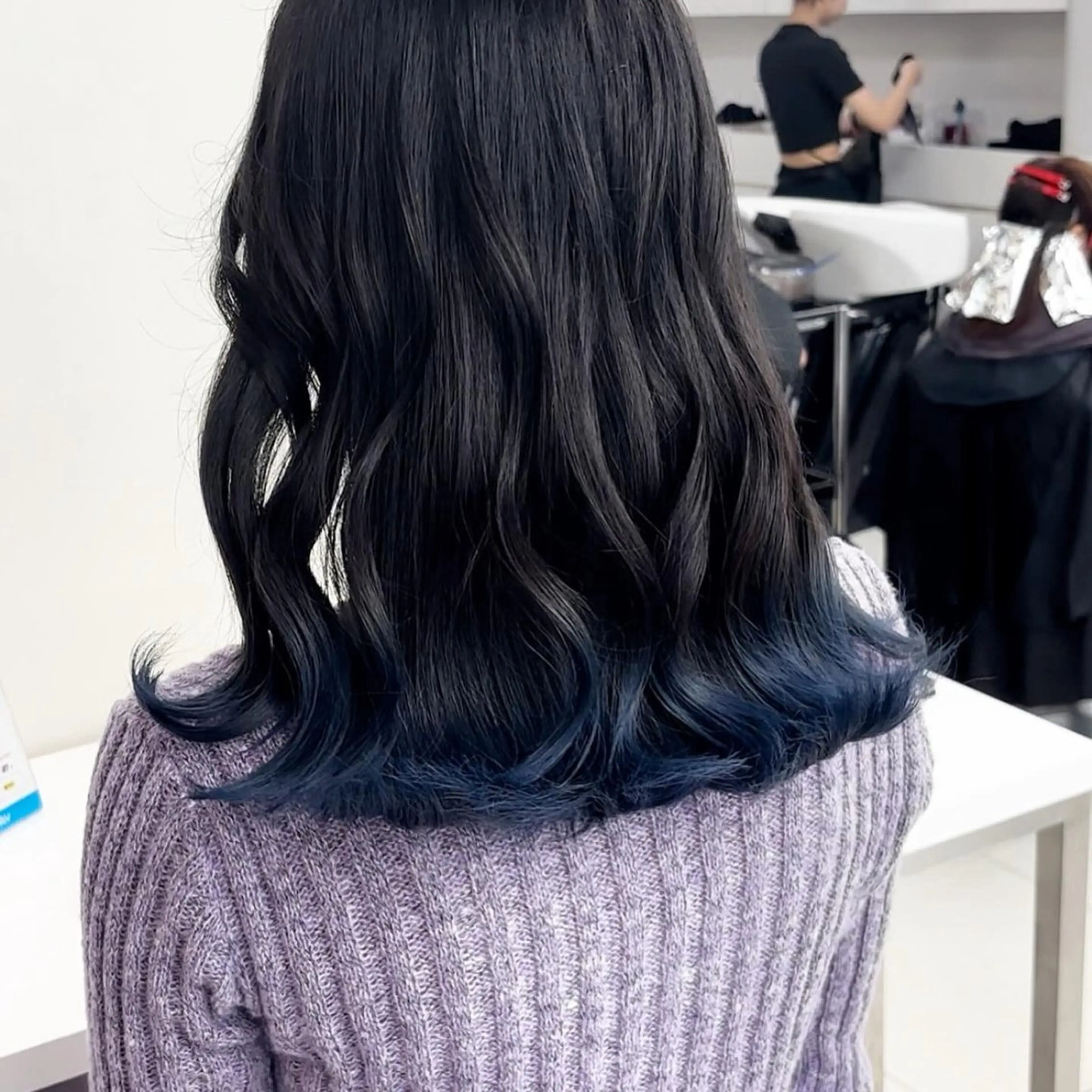 ミディアム カラー グラデーションカラー ⭐️無料！カット モデル募集⭐️夕貴のヘアスタイル