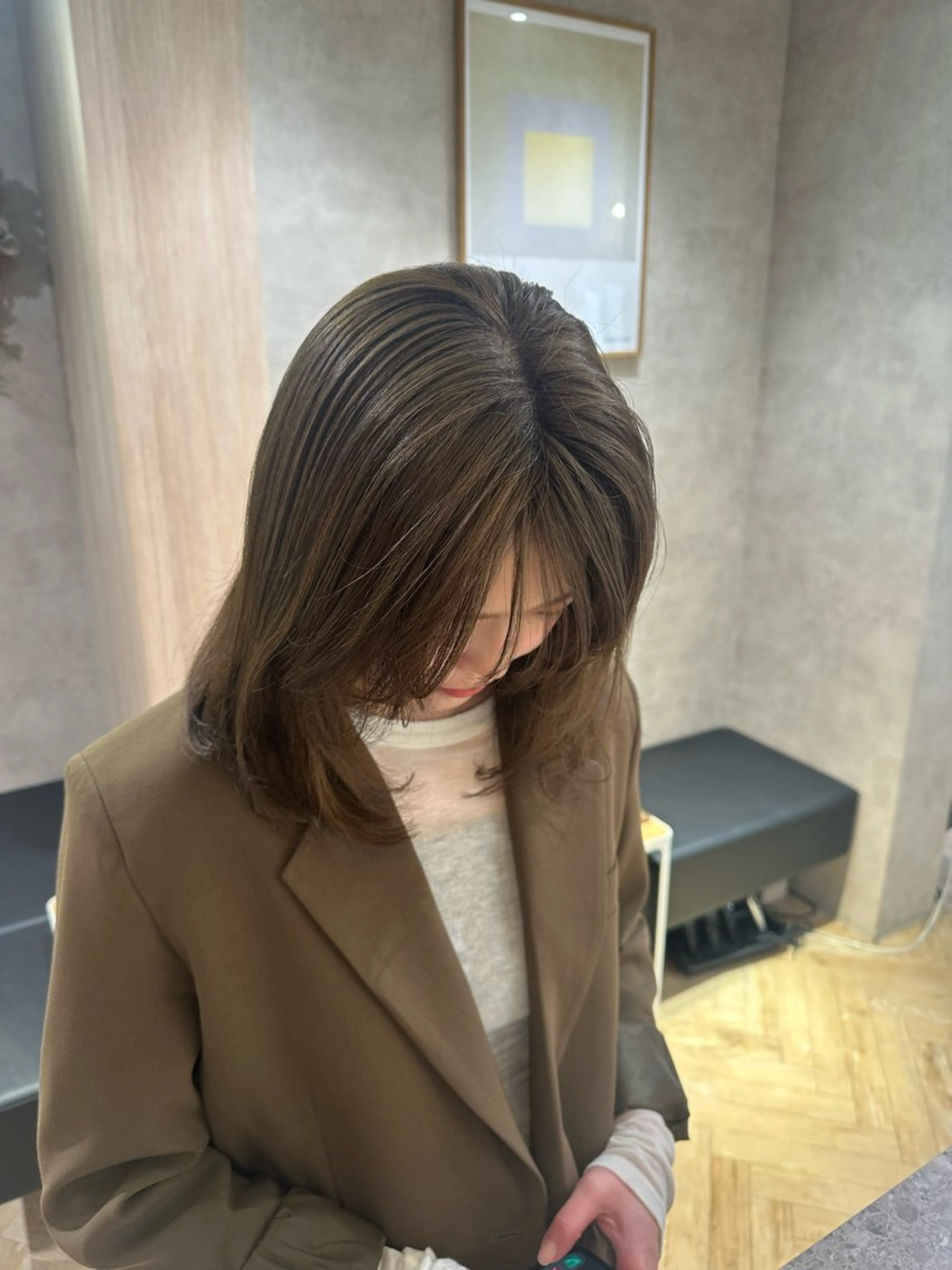 ロング カット ヘアカラー 🍇透明感カラー/ カットひかる🍒のヘアスタイル