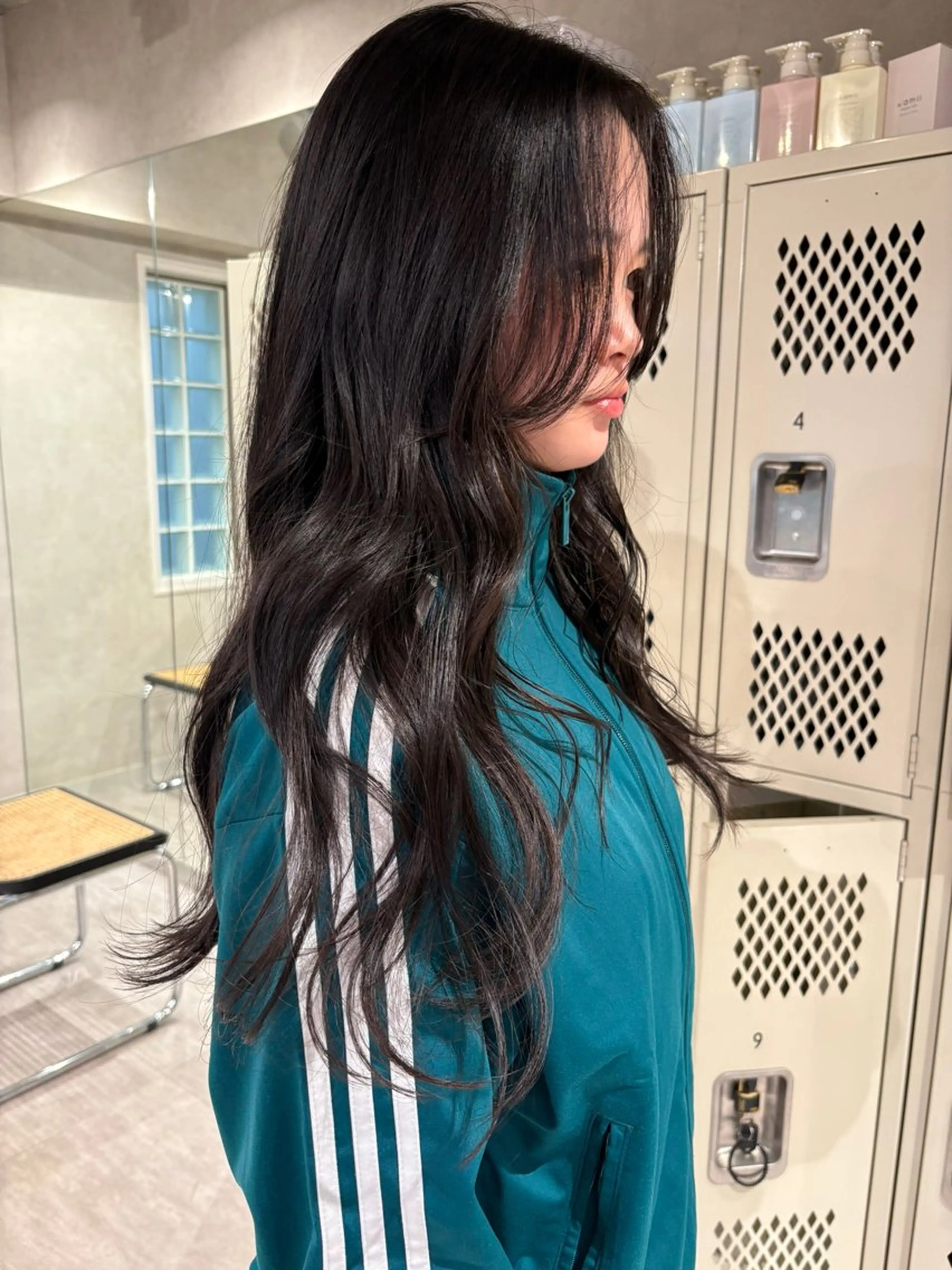 ロング レイヤーカット カット トリートメント 透明感カラー/海外風 レイヤー/mao🗽のヘアスタイル