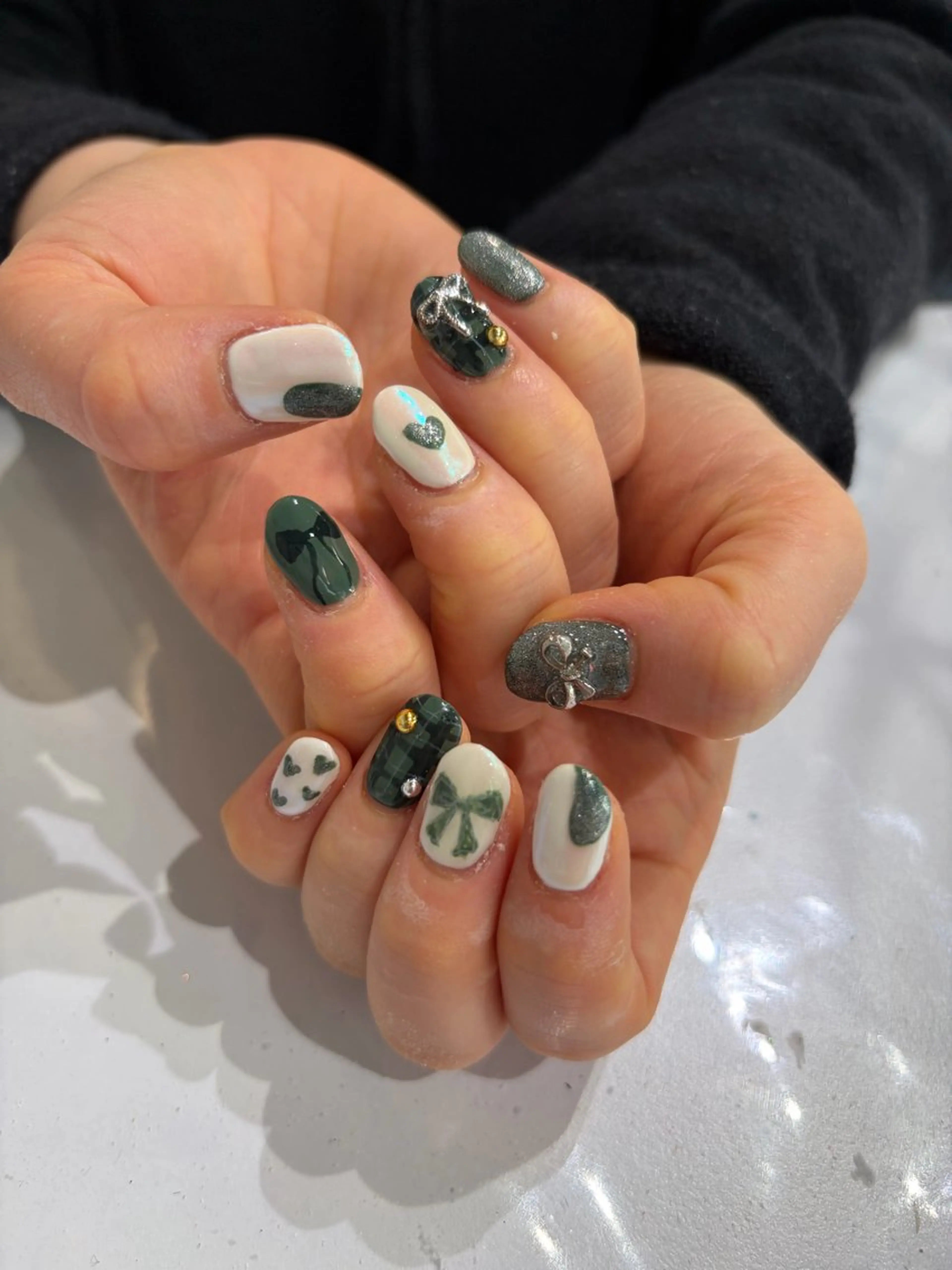 ネイル ハンドネイル ハイトーン/ ネイル💅まりなのヘアスタイル