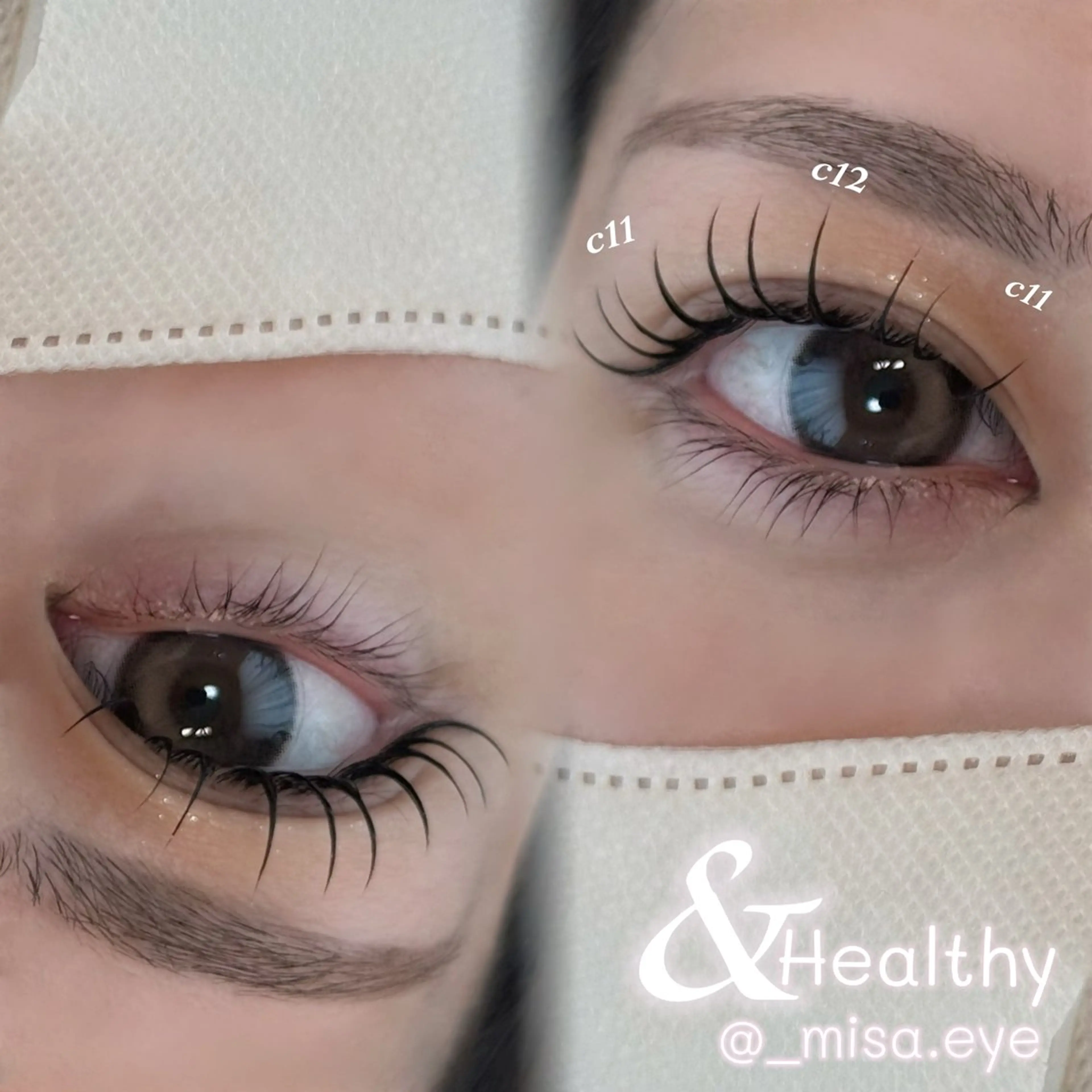 マツエク・マツパ マツエク vif misaのマツエク・マツパデザイン