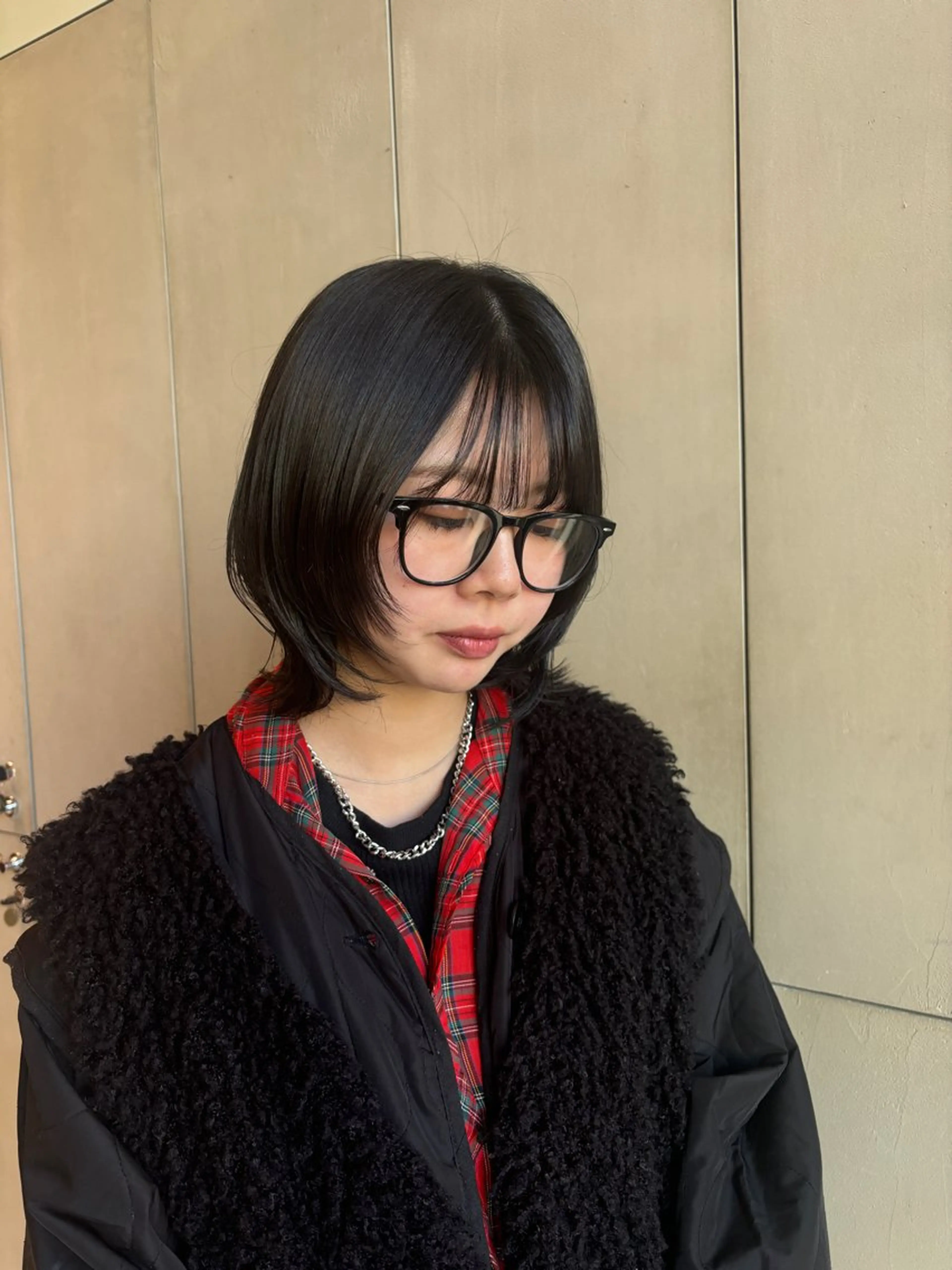 ミディアム ️🩵RINKA/ 艶color🩵のヘアスタイル