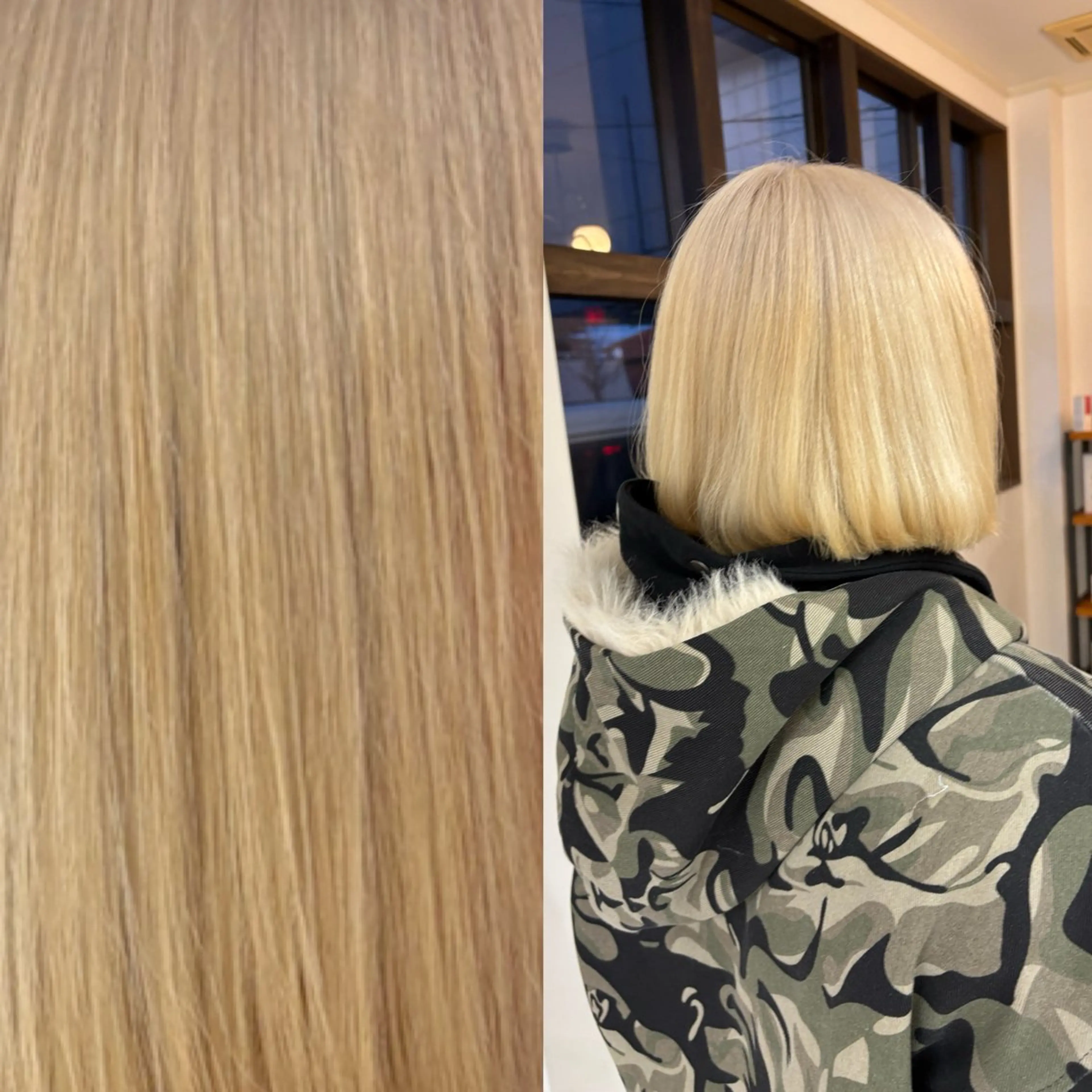 ショート ヘアカラー あやか/ハイトーンカ ラー/デザインカラーのヘアスタイル