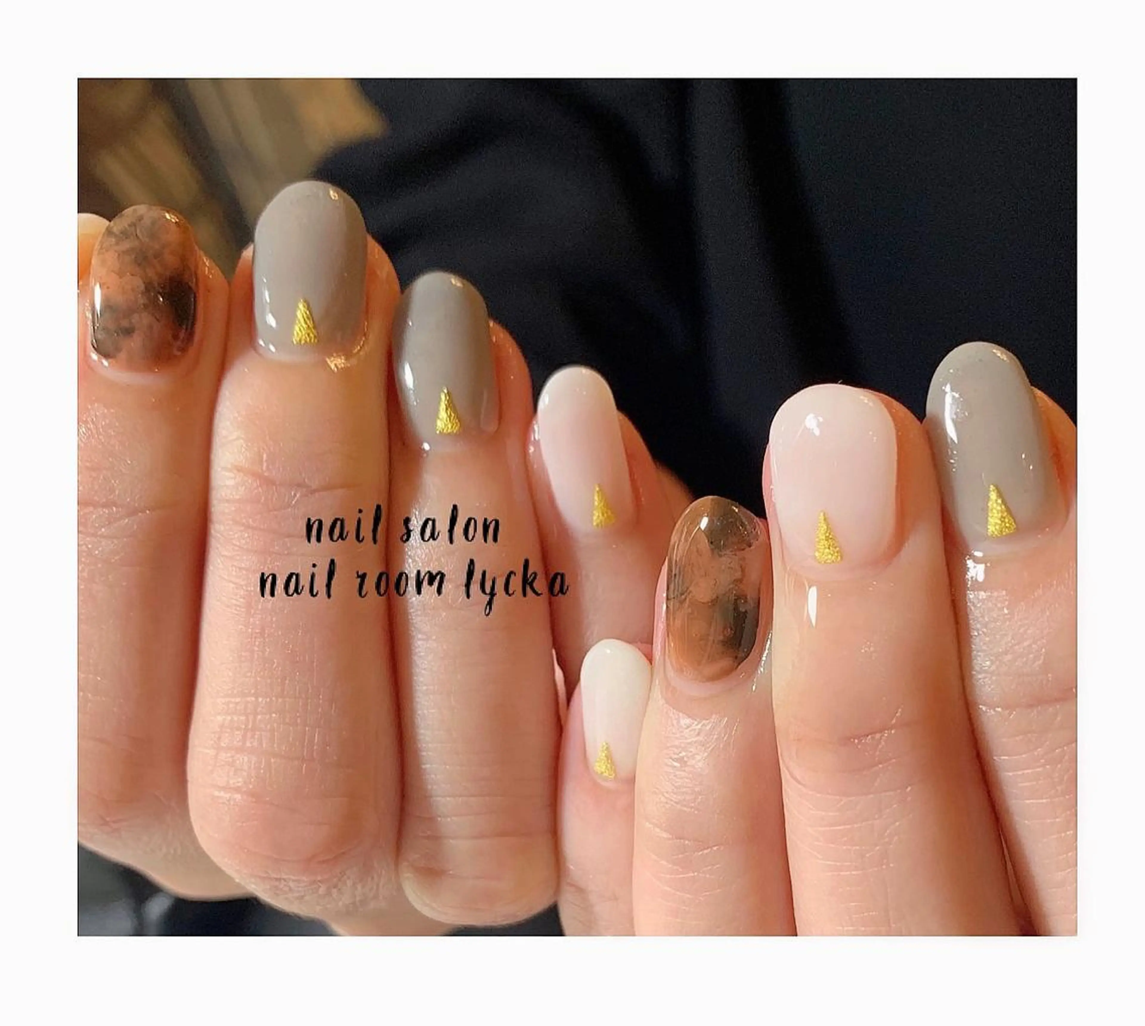 ネイル ﾈｲﾙﾙｰﾑﾘｯｶ 𝐦𝐚𝐲𝐮のネイルデザイン