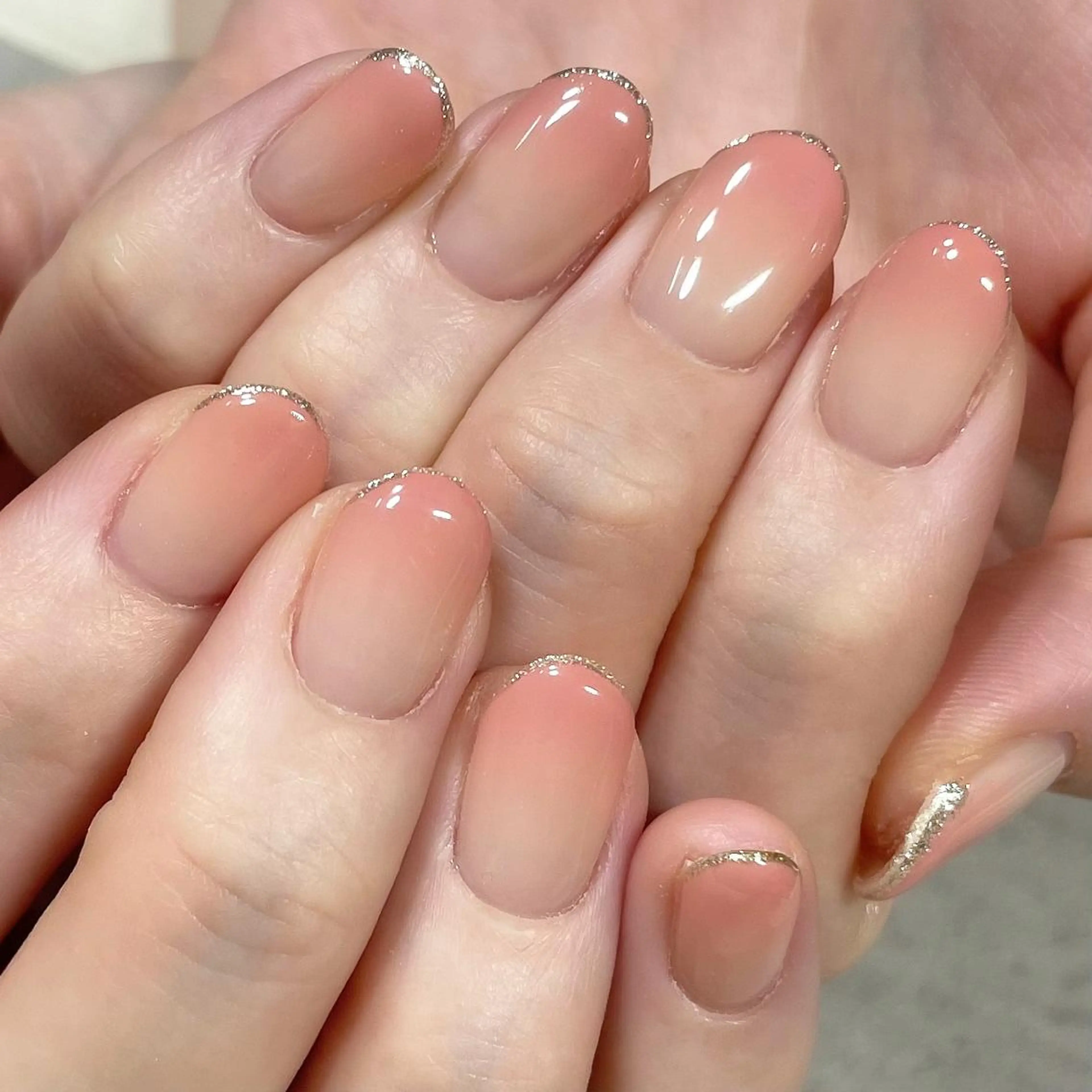 ネイル ジェルネイル シンプルネイル 東 千夏のネイルデザイン