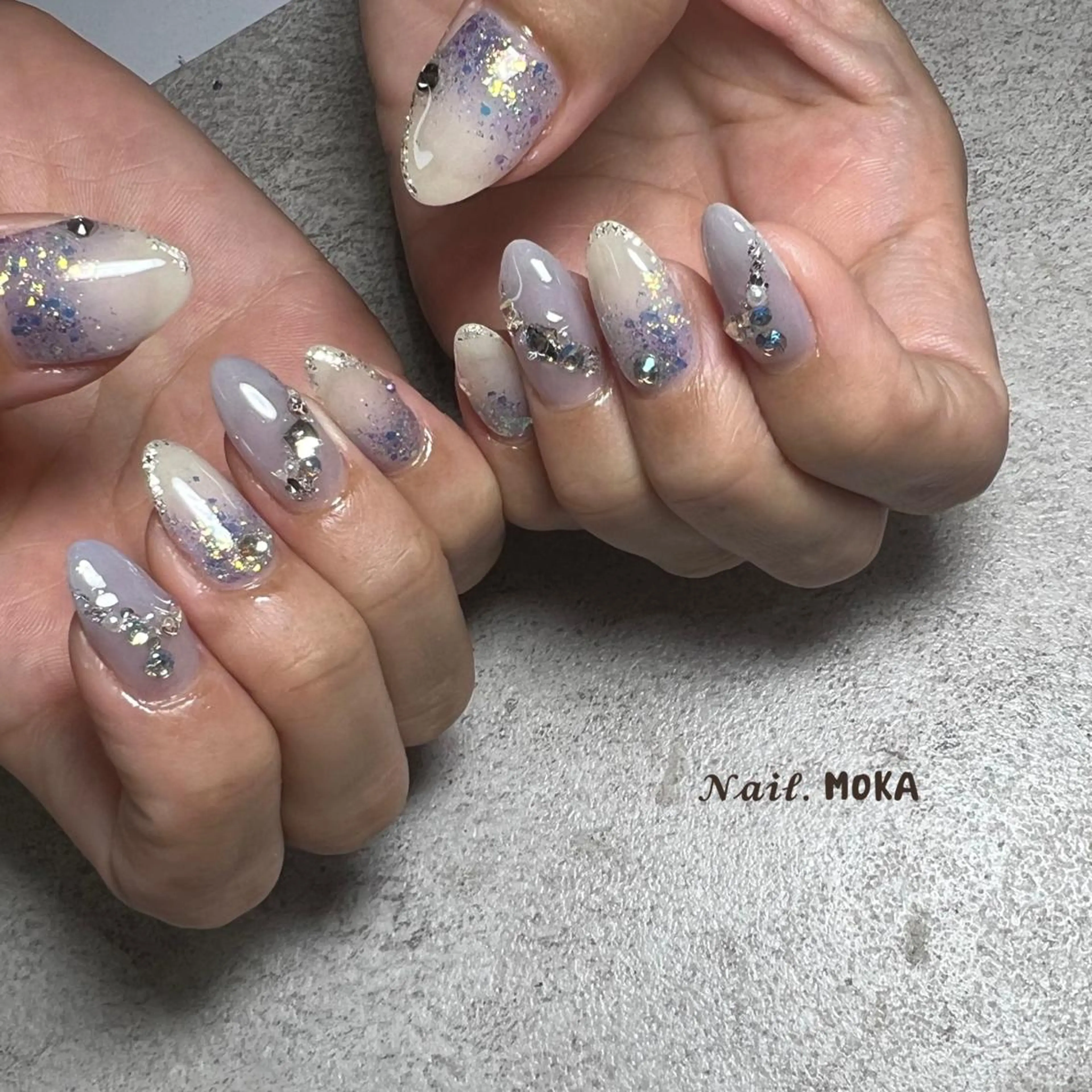 ネイル 持ち込み nail. MOKAのネイルデザイン