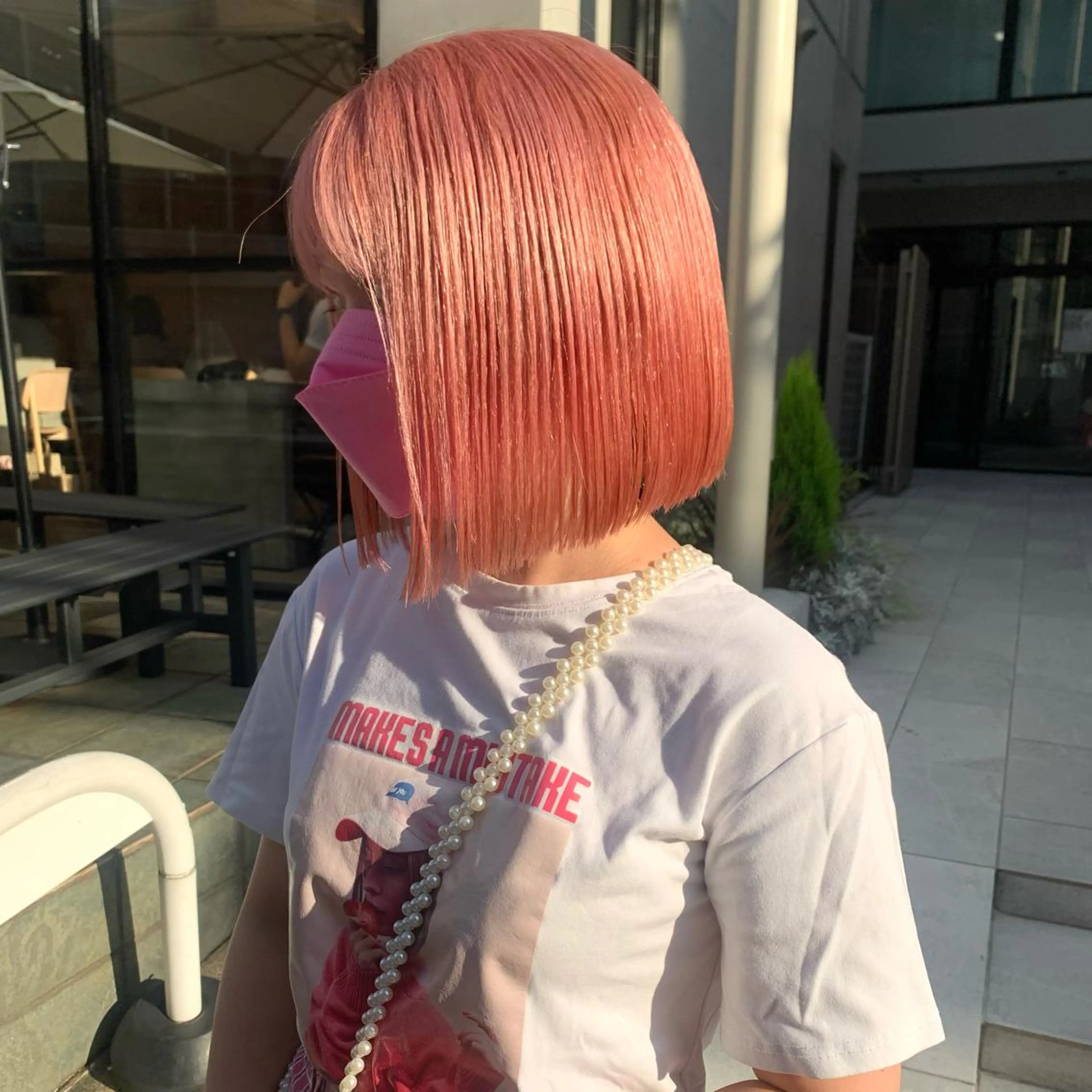 ショート カラー ヘアアレンジ ヘアカラー トリートメント ヘッドスパ ヘアセット ハイトーン/美髪矯正 🍃大江拓実のヘアスタイル