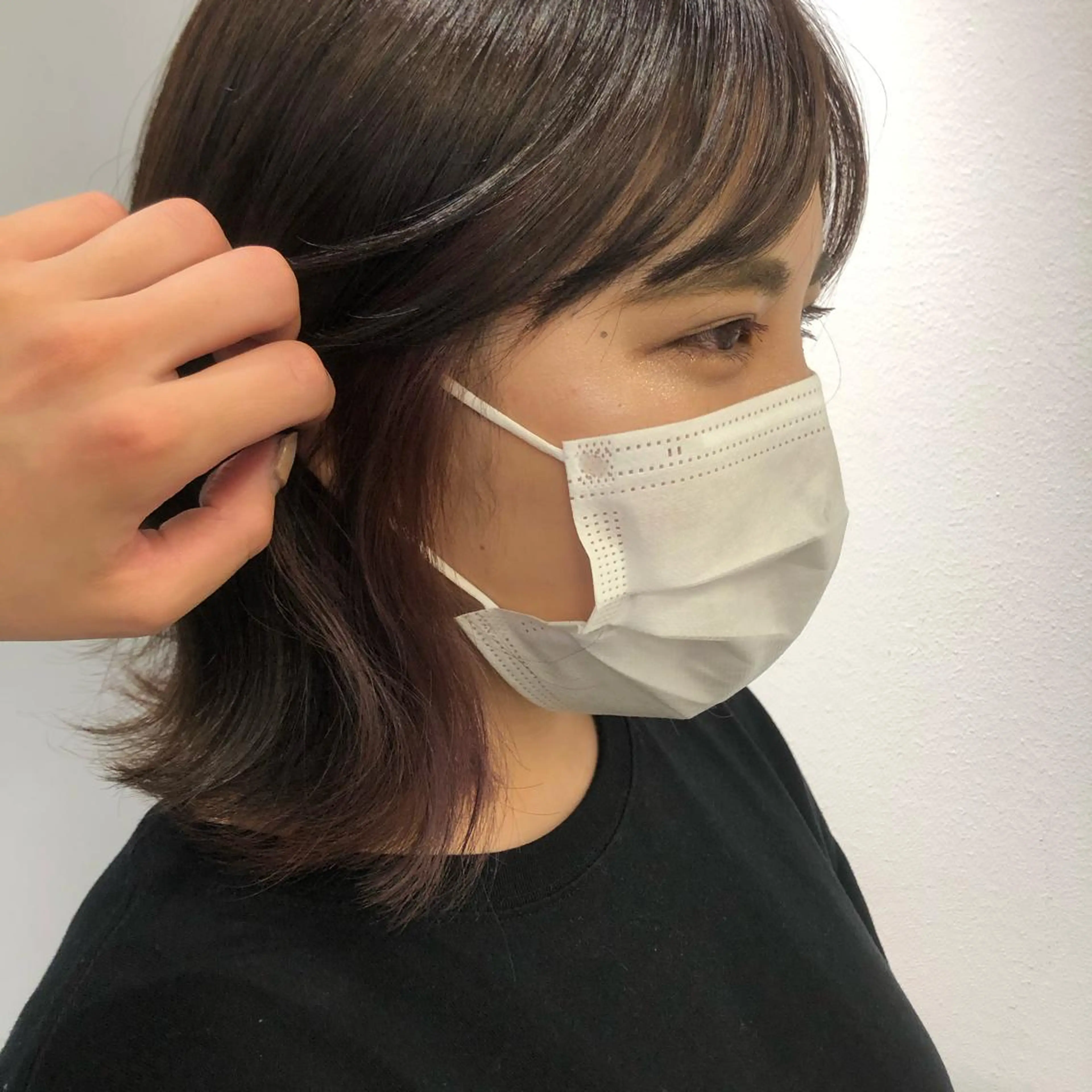 ショート カラー 吉田 美優のヘアスタイル