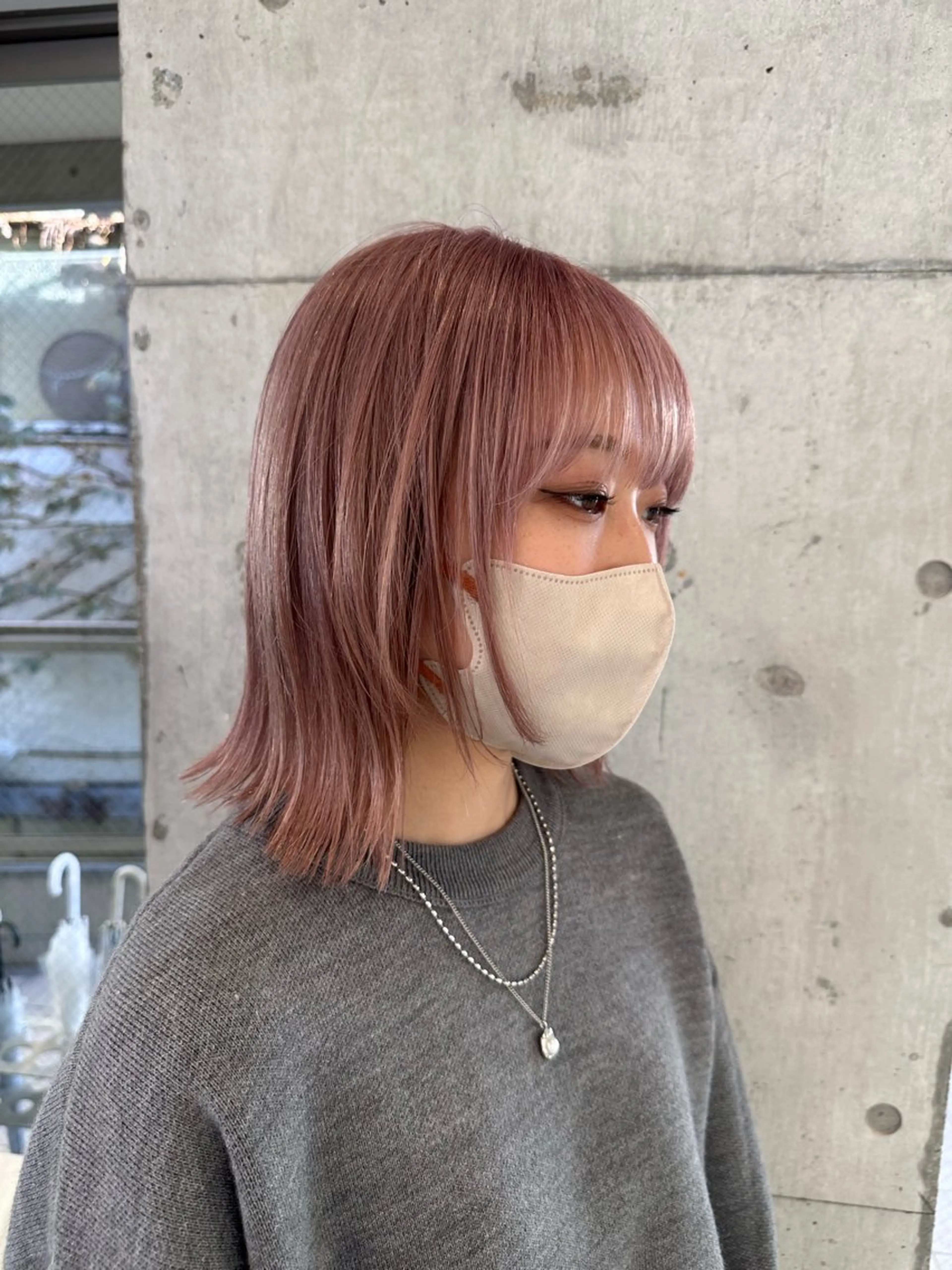 ショート ミルクティーベージュ /三村克彦のヘアスタイル