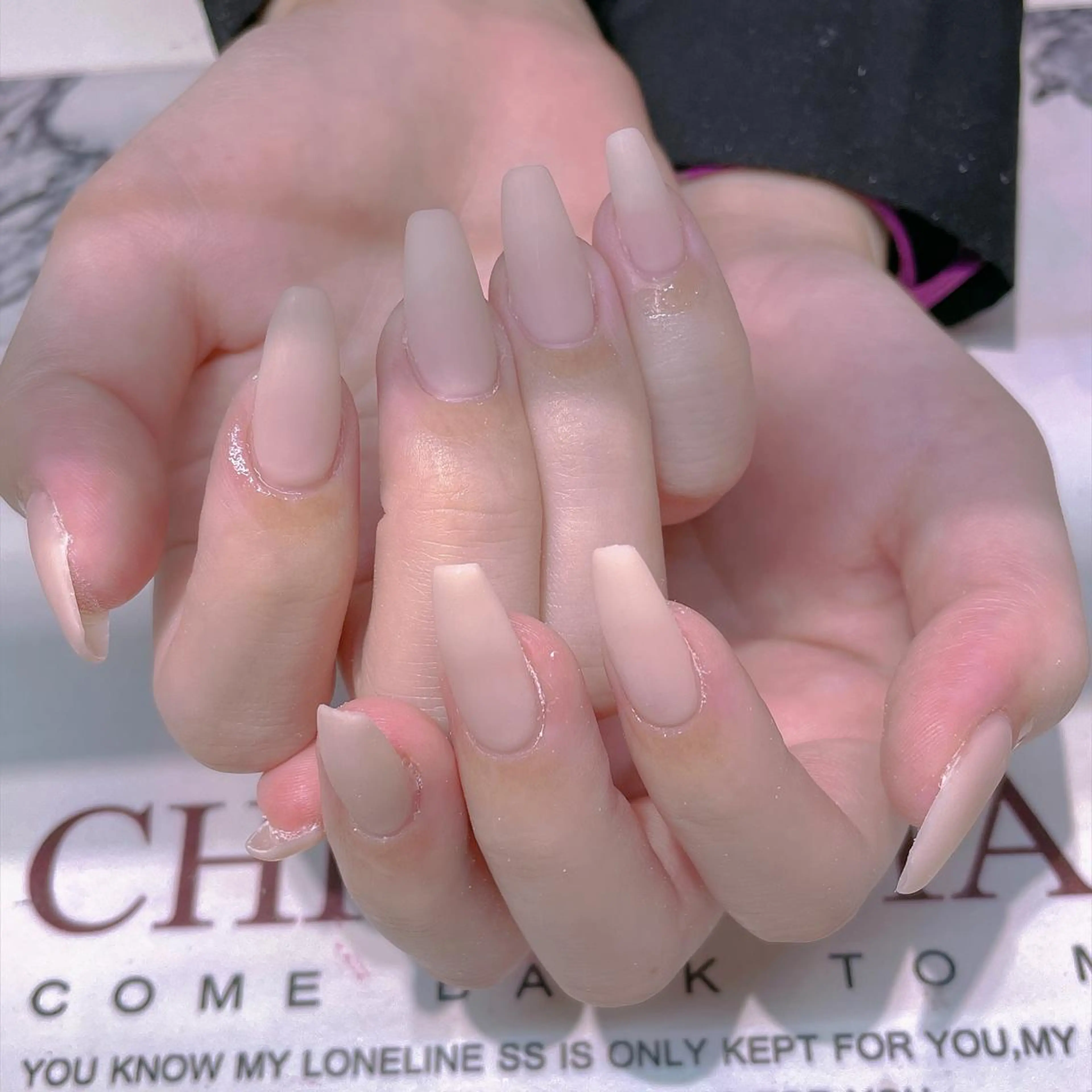 ネイル ハンドネイル 長さだし専門店 M2　rikaのネイルデザイン