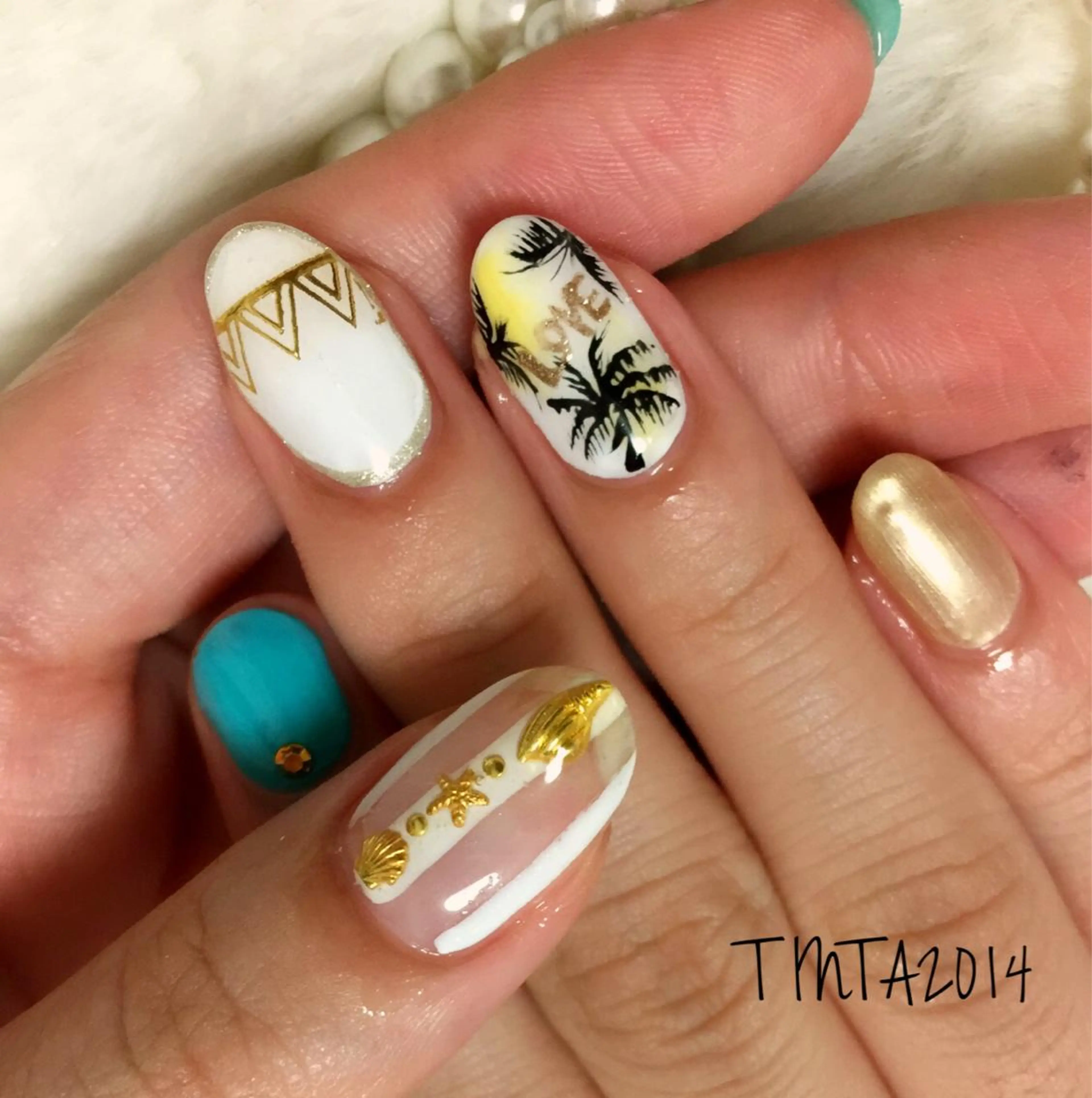 ネイル ネイルサロン ティンタ所属・馬場 典子のネイルデザイン