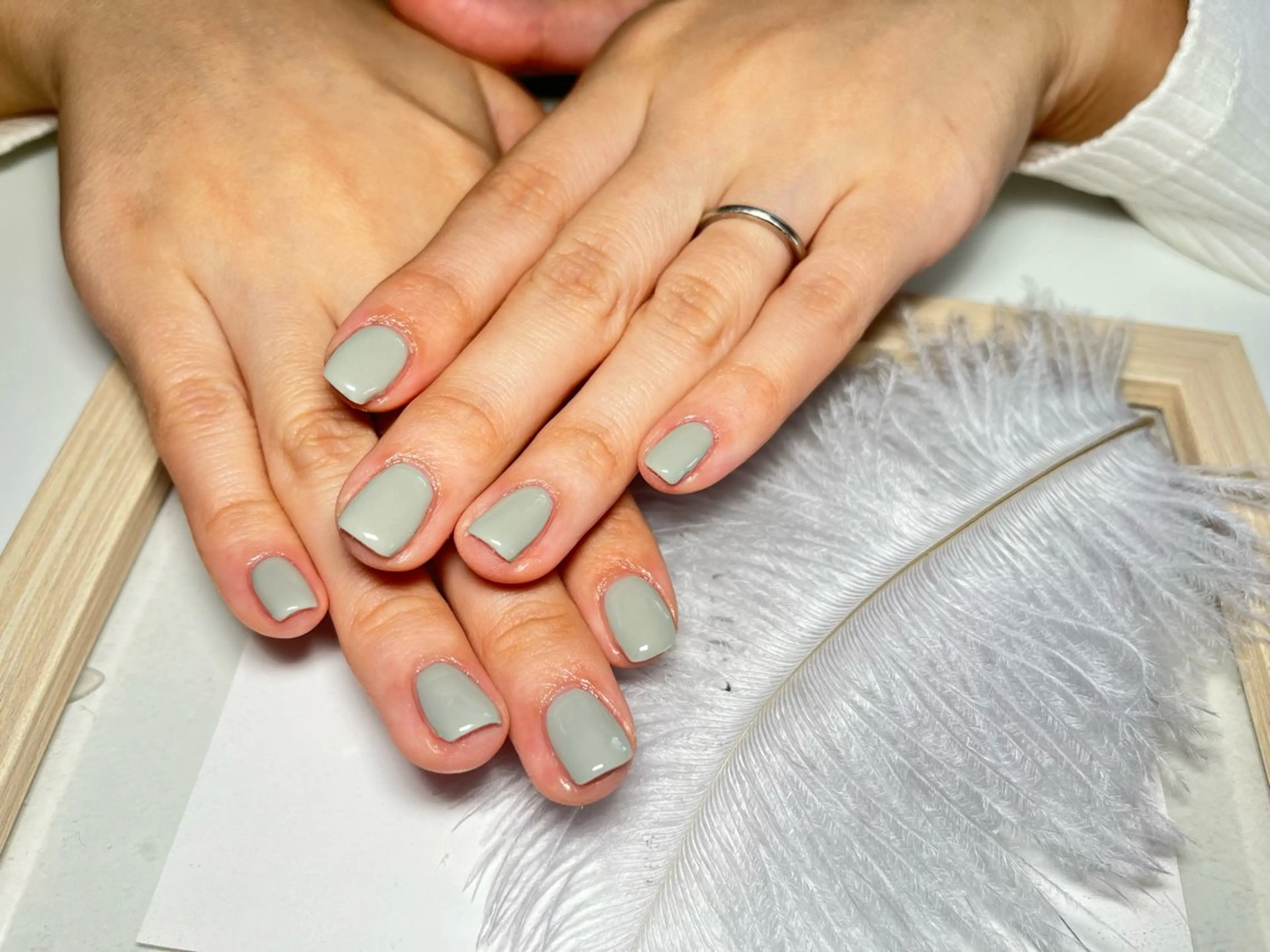 ネイル ワンカラーネイル Nail salon Caco.のネイルデザイン