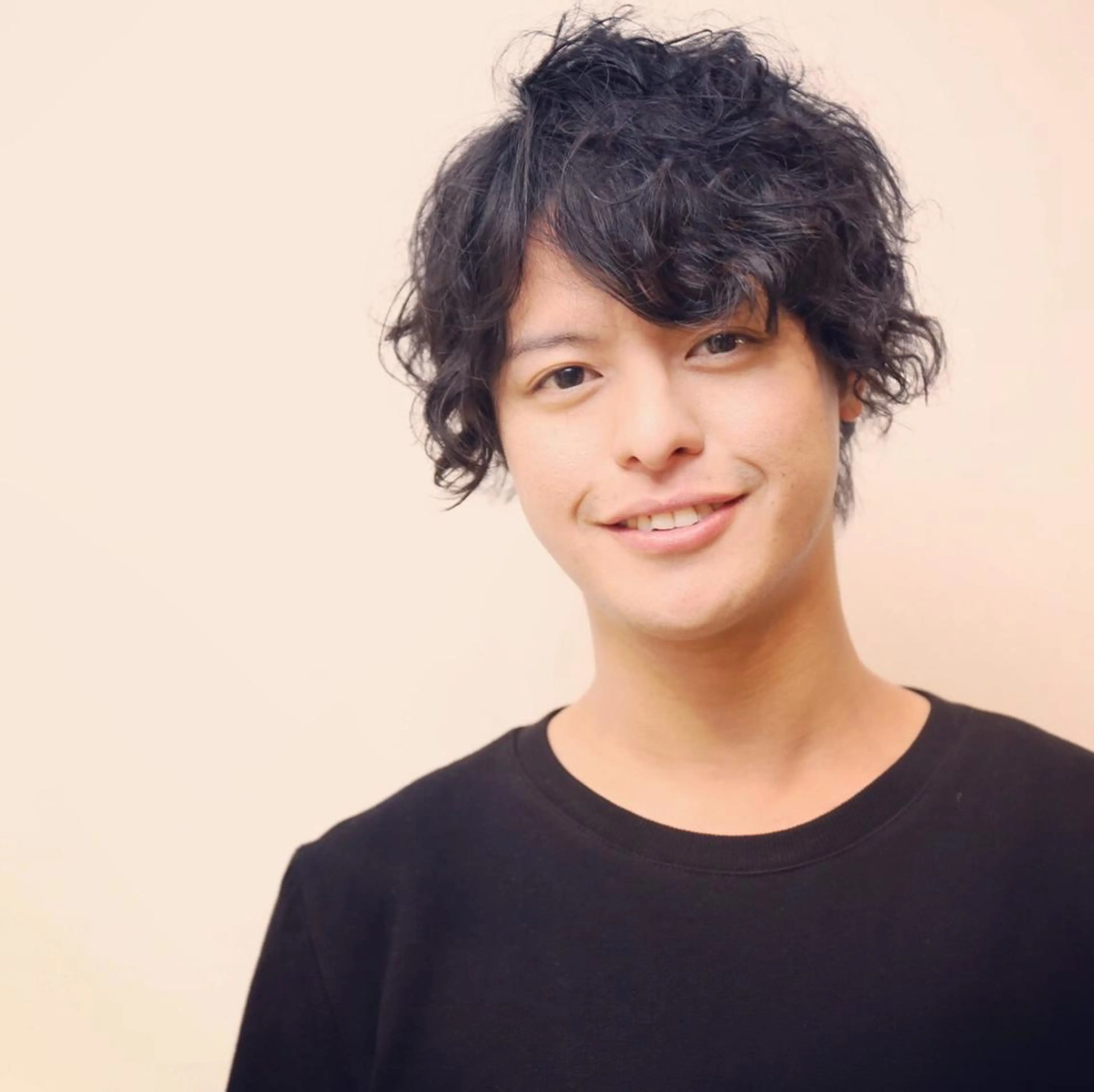 パーマ メンズ 佐々木陸斗 ショート&メンズのヘアスタイル