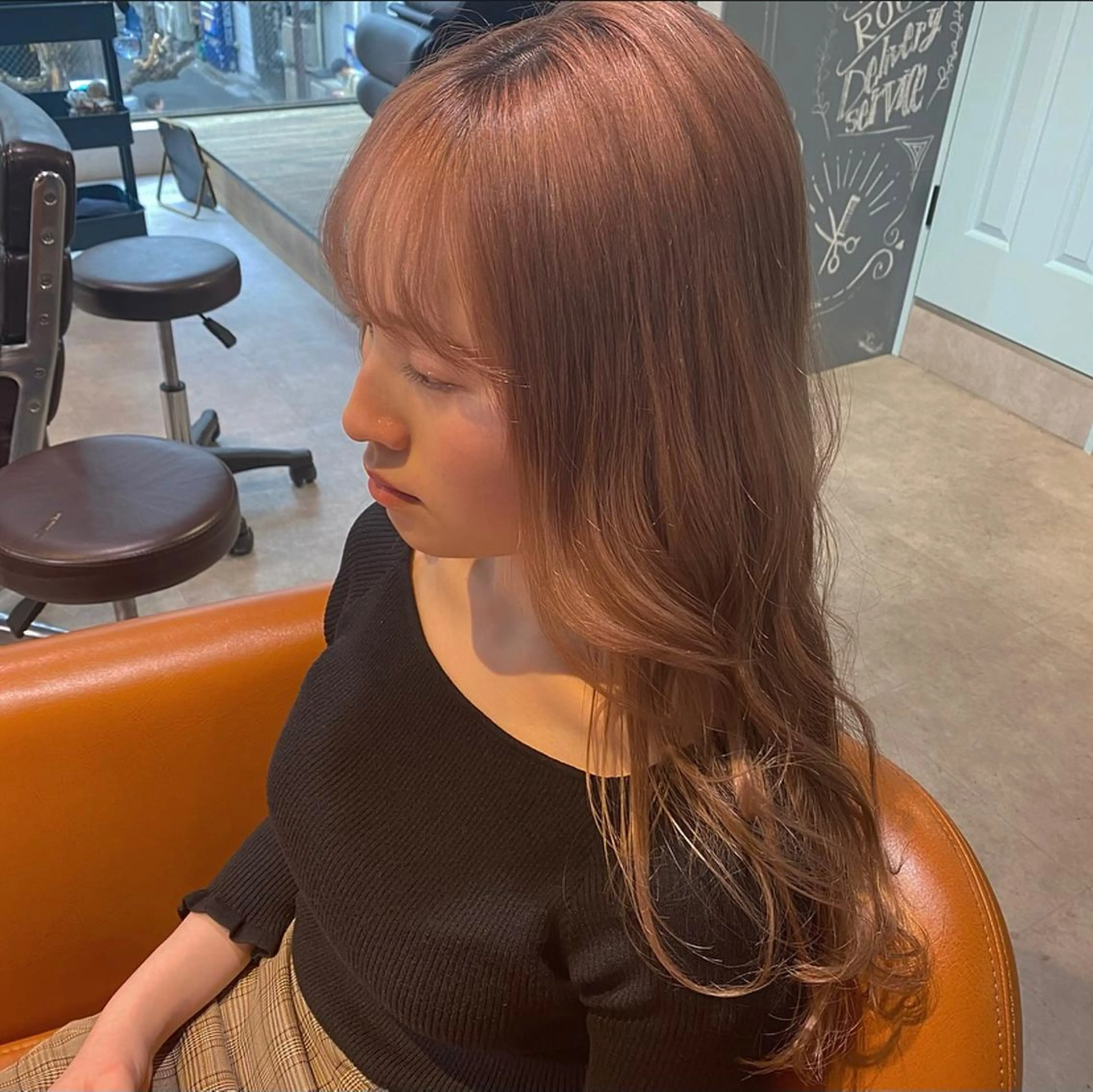 ロング 韓国風ヘア レイヤーカット 𓍯柔らかhair 𓍯 yukinoのヘアスタイル