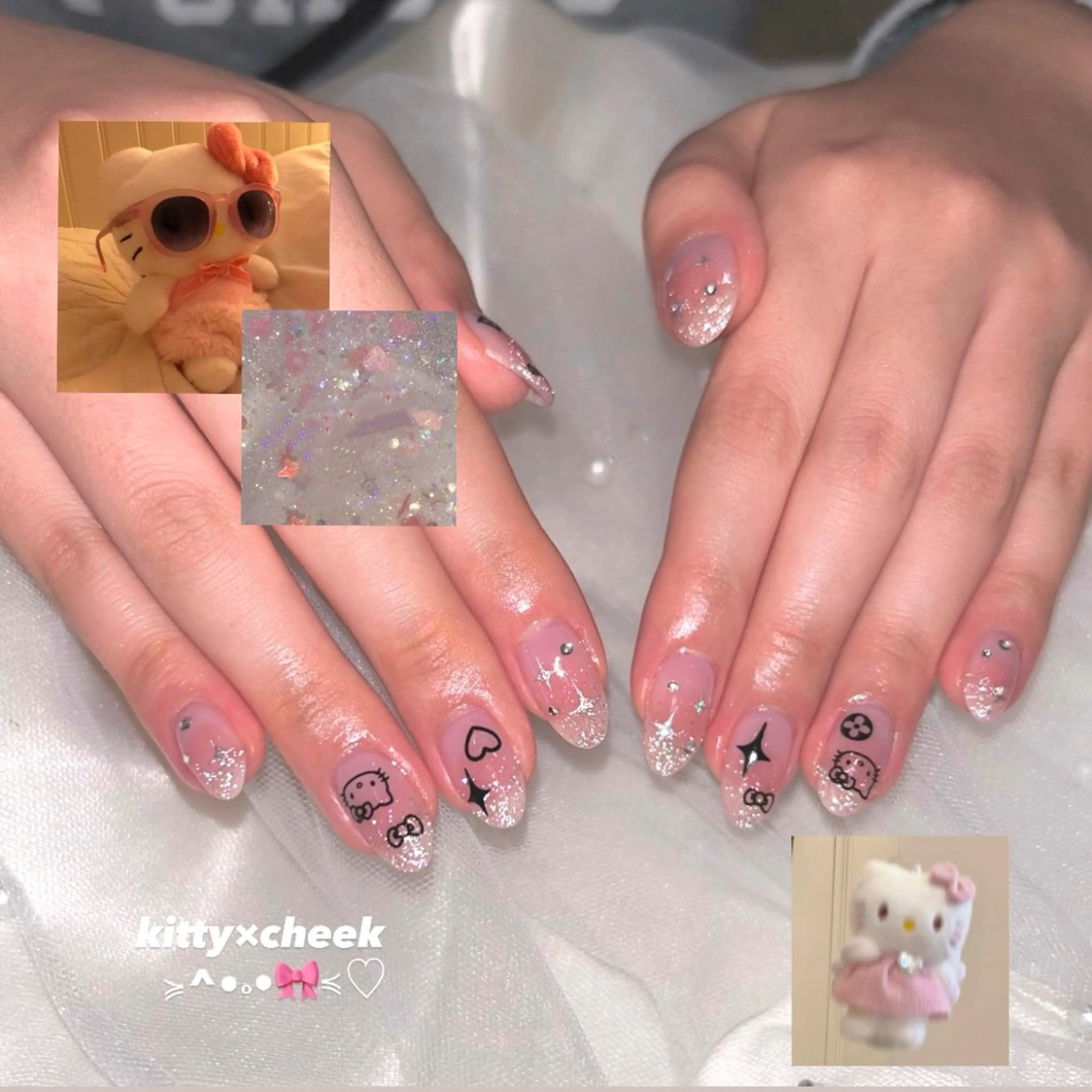 ネイル 長瀬 瑠霞のネイルデザイン