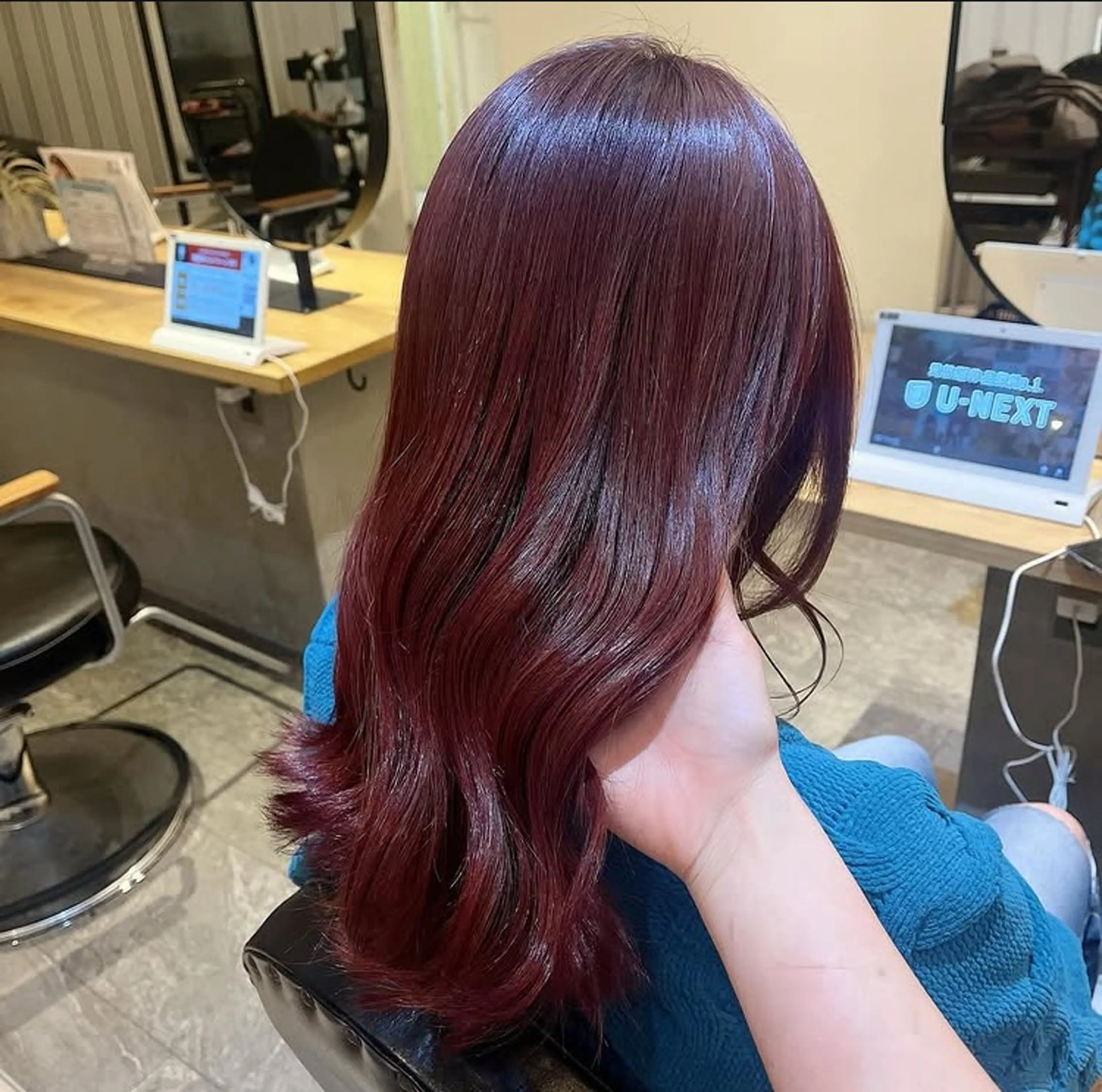 ロング カラー ヘアカラー トリートメント ❤️‍🔥SASE /たけと❤️‍🔥のヘアスタイル