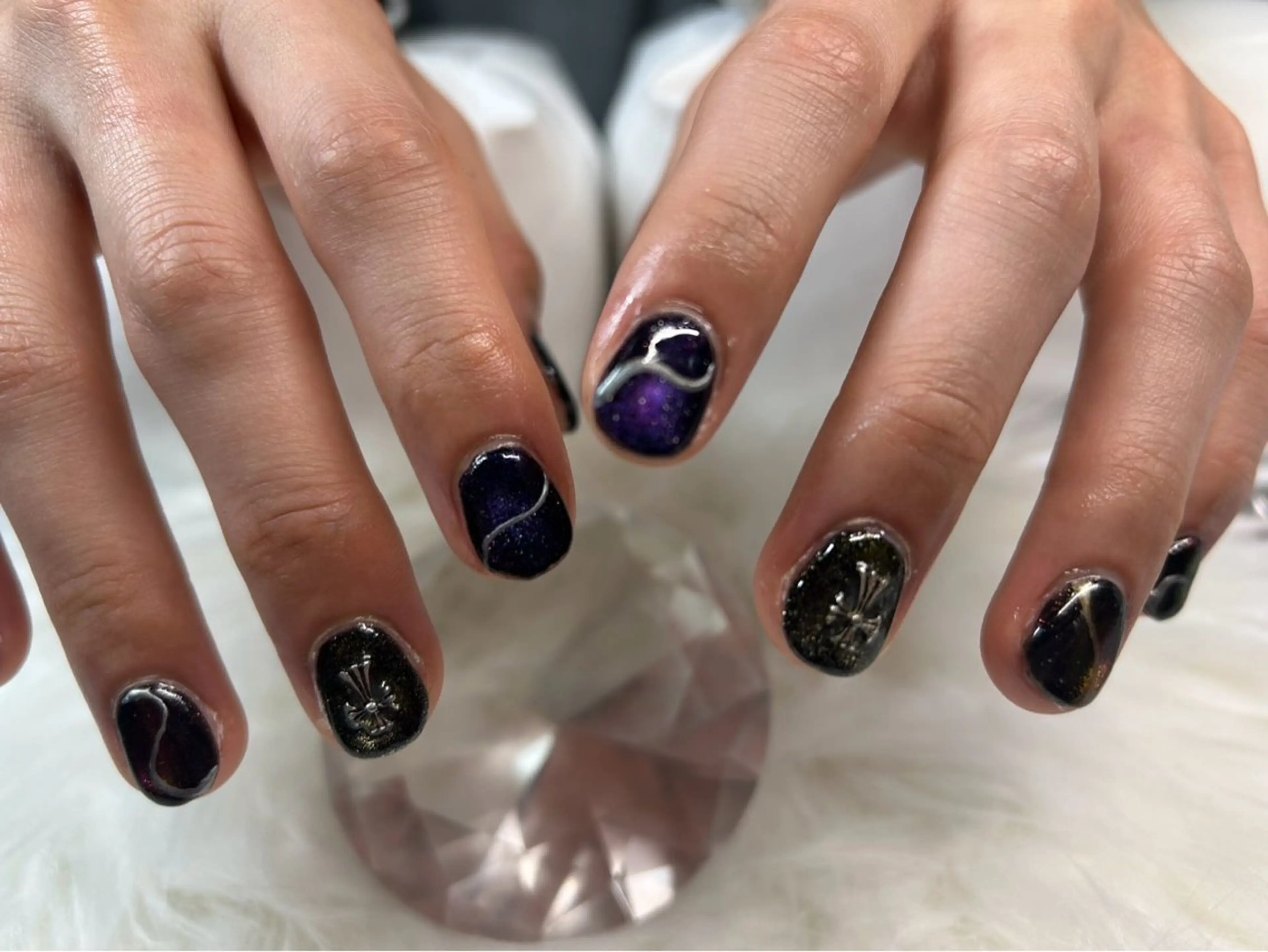 ネイル メンズネイル Lily 竹前のネイルデザイン