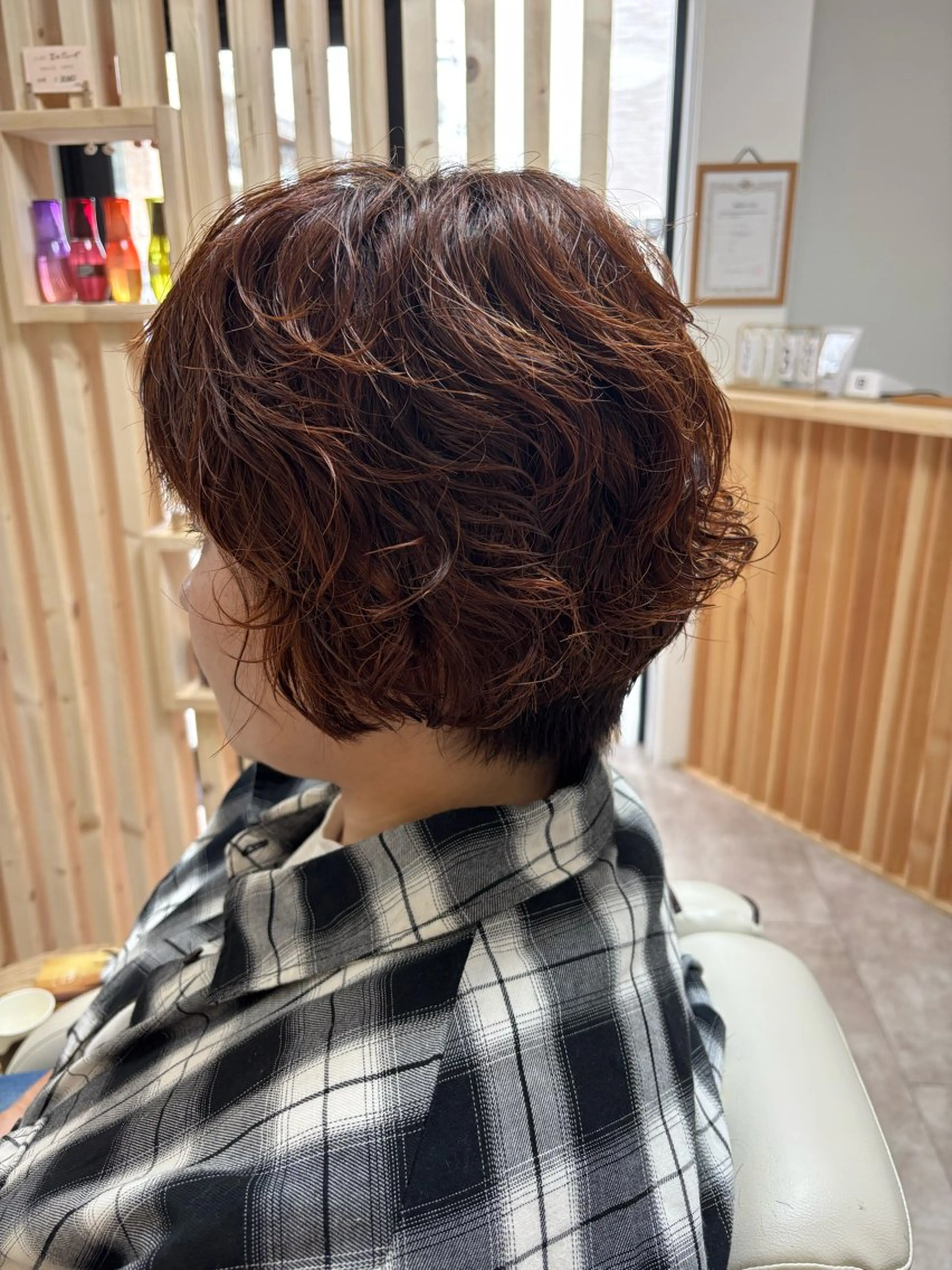 ショート パーマ カット パーマ hair salon  Garance所属・akane/大和田 駅/ Garanceのヘアスタイル