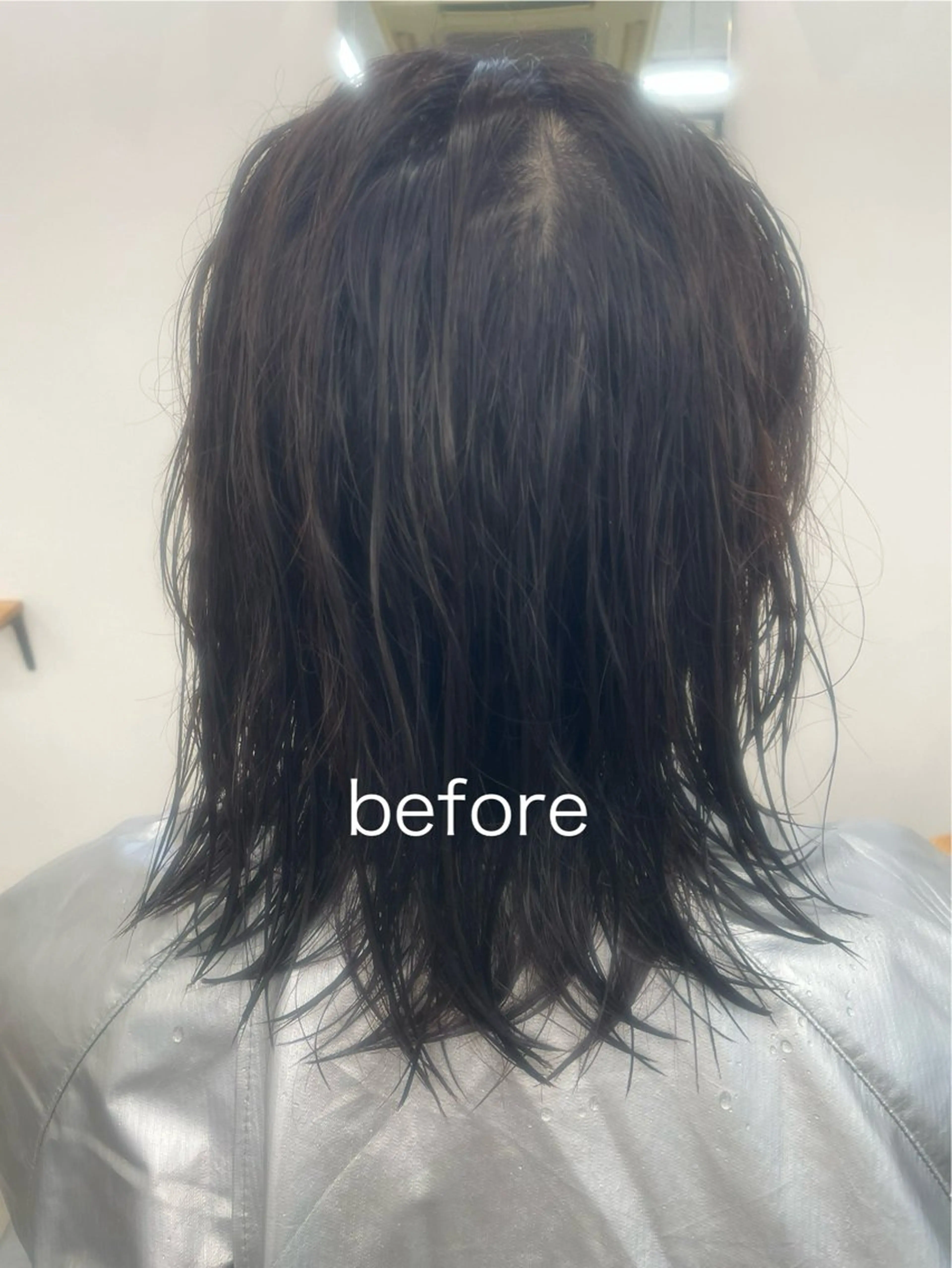 ミディアム ボブ 縮毛矯正 あゆみ 🍀のヘアスタイル