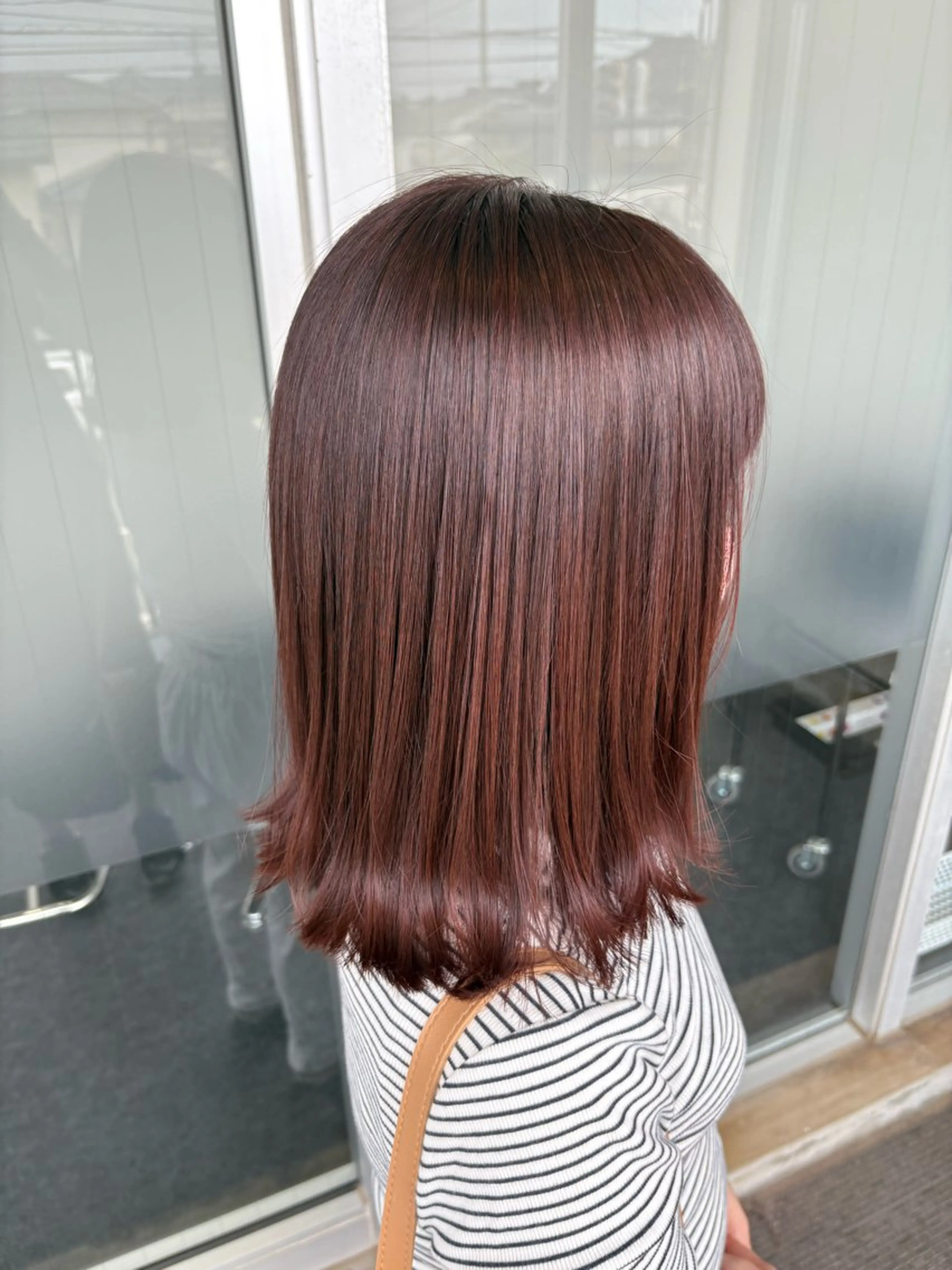 ミディアム AI KIのヘアスタイル