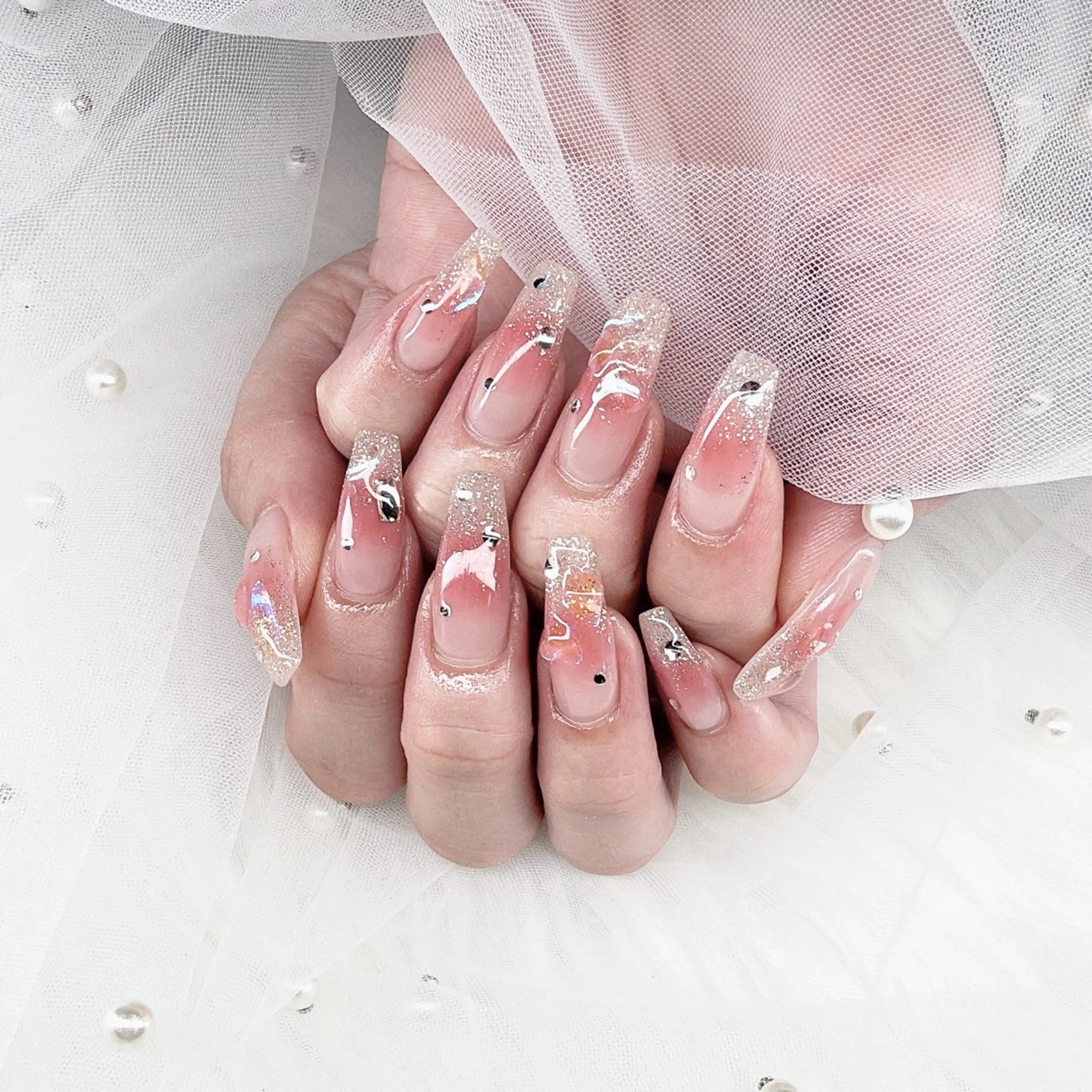 ※こちらはオフなしのメニューとなっております。10本アート持ち込みデザイン(付け放題)¥8900円※特殊アート不可の写真