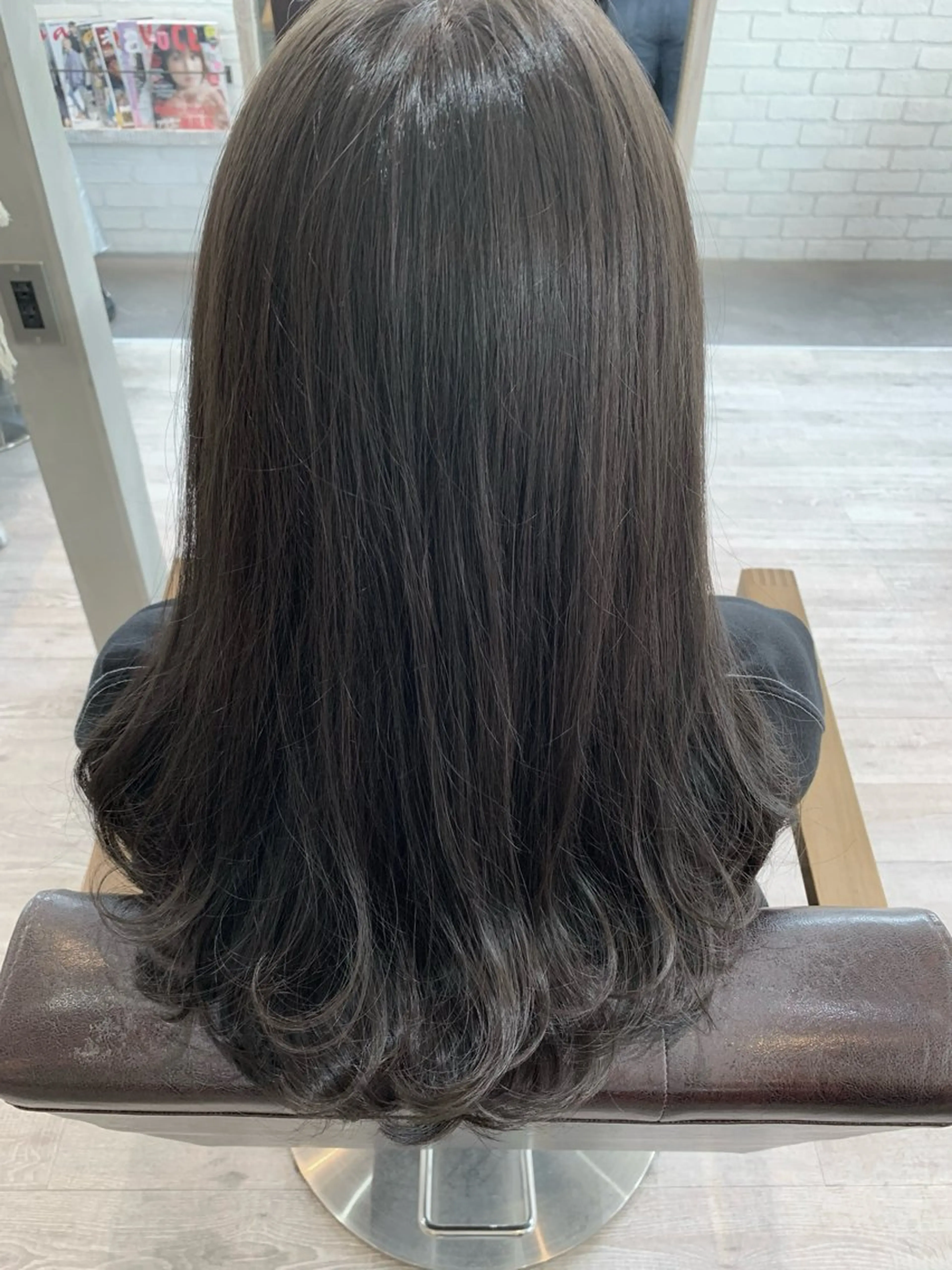 ロング カラー 塚本 昂のヘアスタイル