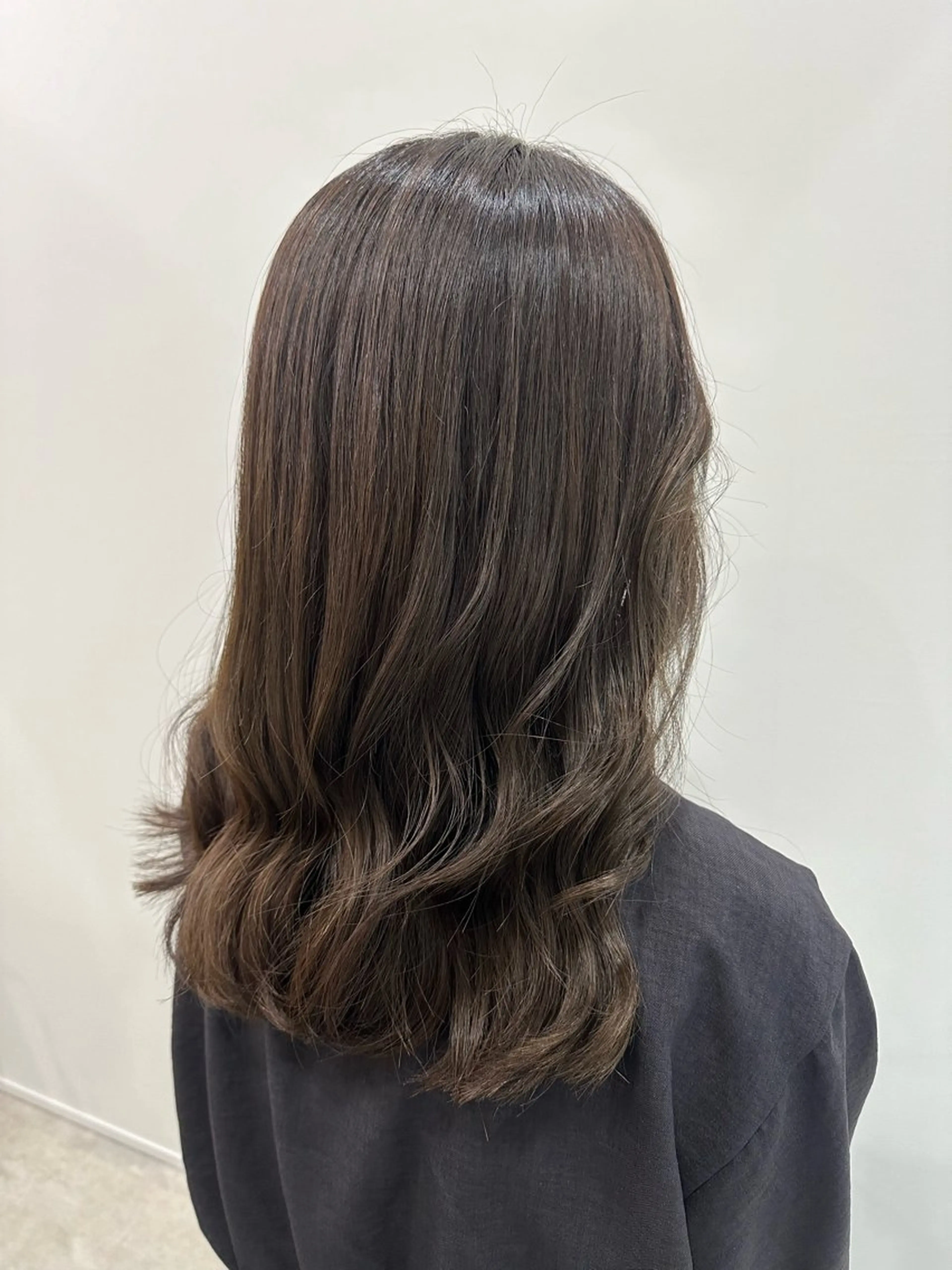 セミロング カラー カット ヘアカラー トリートメント レイヤー/ナチュラル 💐nao.のヘアスタイル