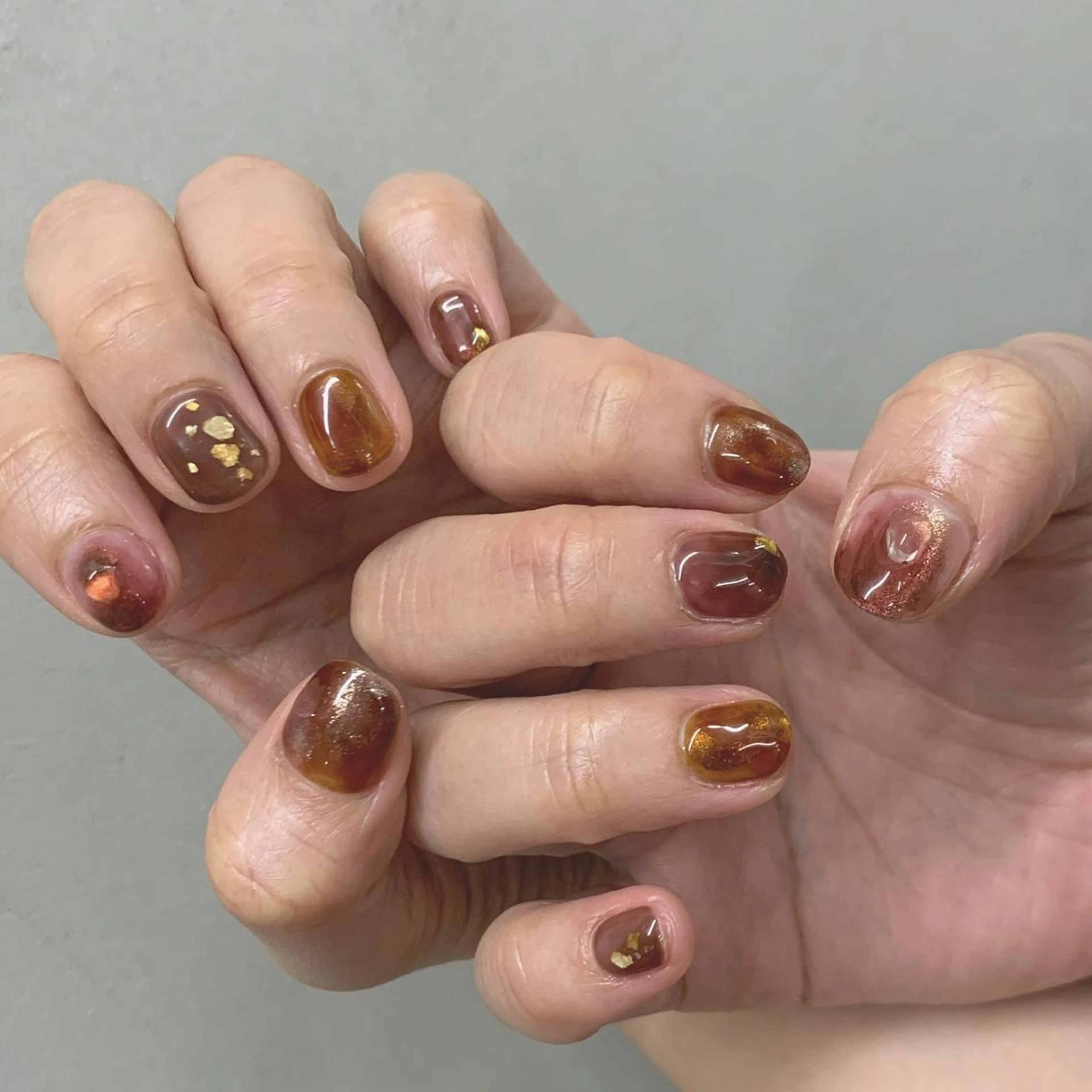 ネイル 新宿ニュアンスネイル makotoのネイルデザイン